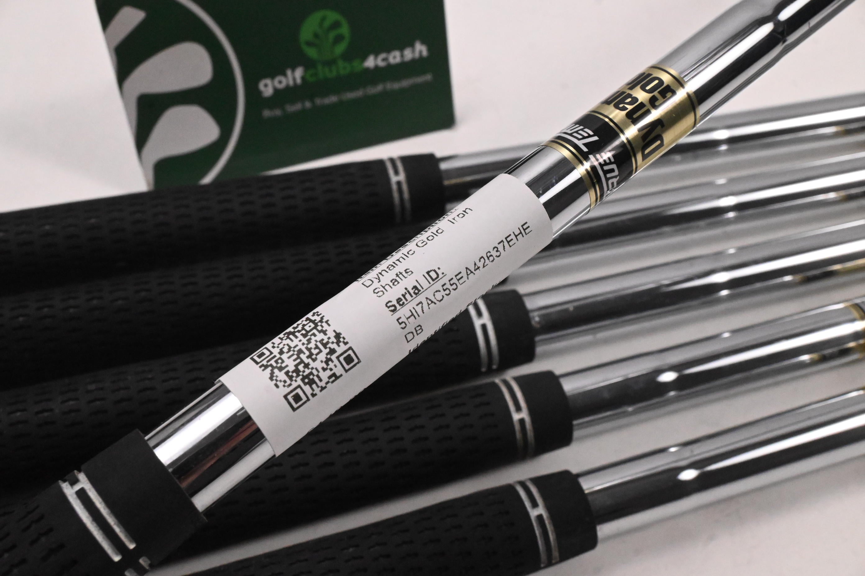 True Temper Dynamic Gold S300 Iron Shafts / Stiff Flex / Set Of 6 / .370 Tip