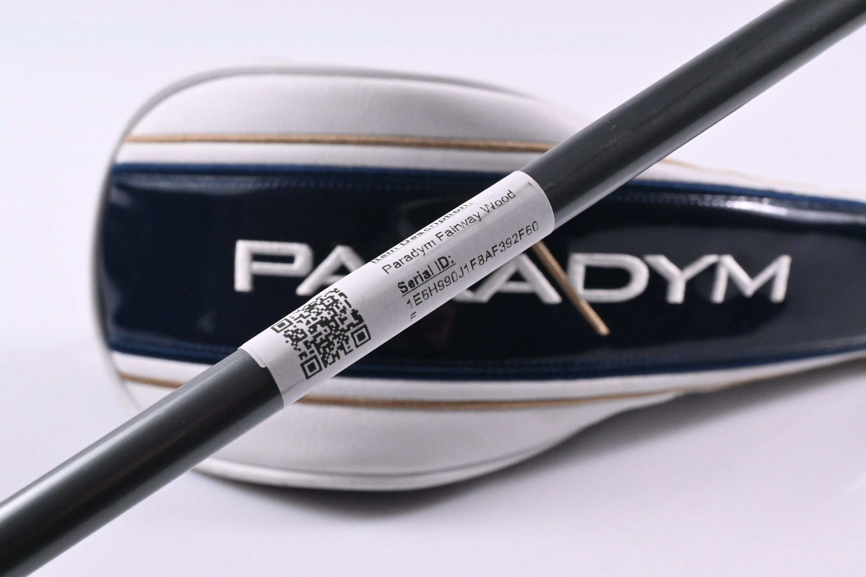 Callaway Paradym #3HL Wood / 16.5 Degree / Regular Flex HZRDUS Silver 60 Shaft