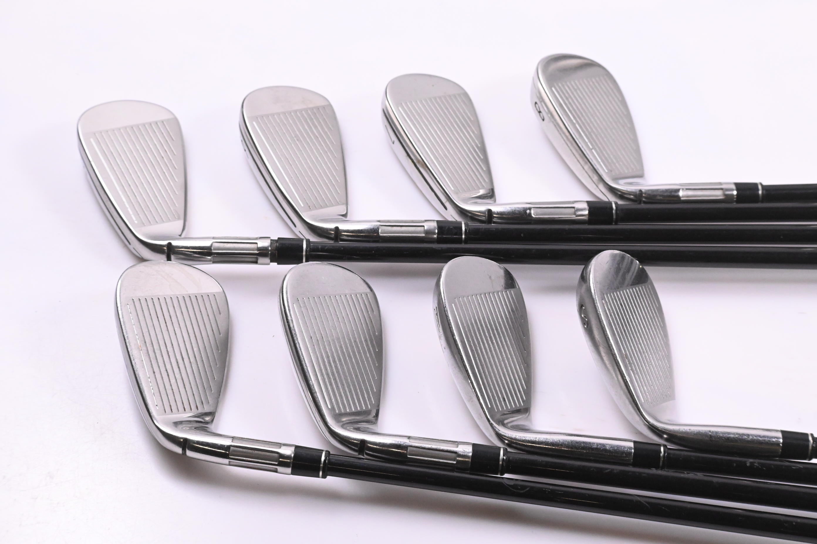Taylormade M6 Irons / 5-PW+GW+SW / Regular Flex Fujikura Atmos Orange 6