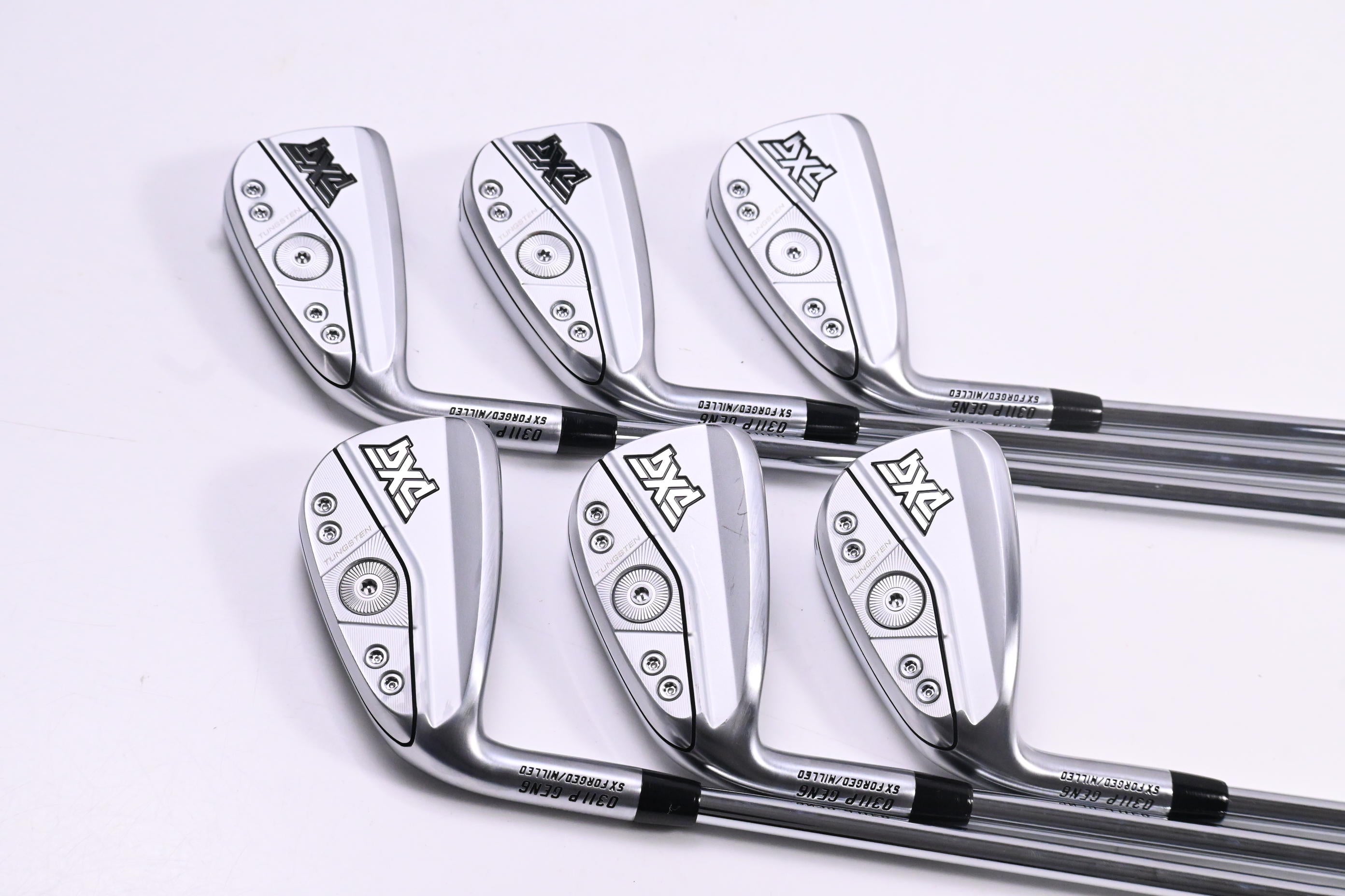 Left Hand PXG 0311P GEN6 Irons / 5-PW / Regular Flex KBS S-Taper Lite Shafts