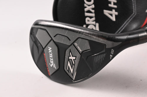 Srixon ZXi #4 Hybrid / 22 Degree / Regular Flex Project X HZRDUS Smoke Red RDX