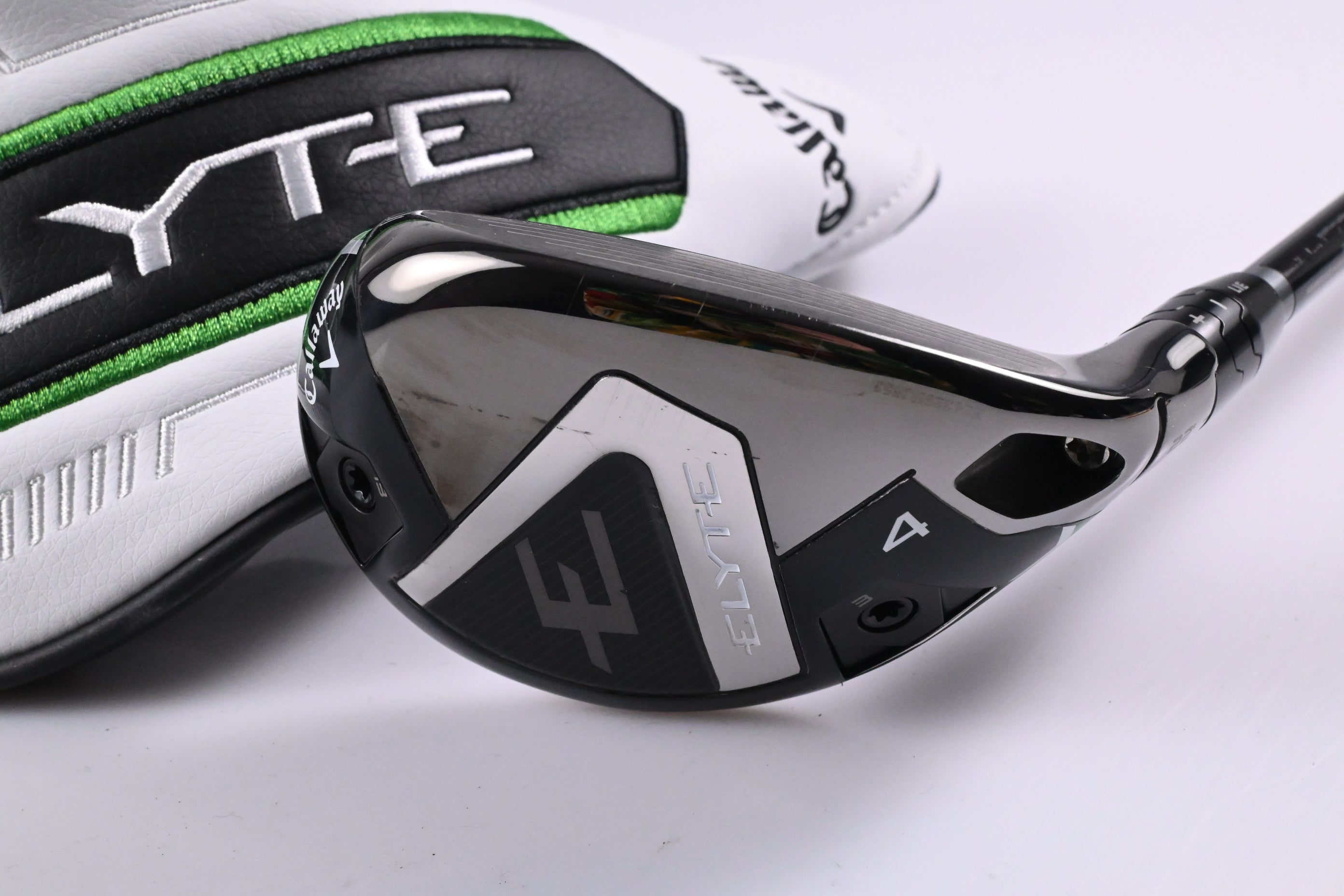 Callaway Elyte #4 Hybrid / 22 Degree / Stiff Flex Denali Charcoal 70 Shaft