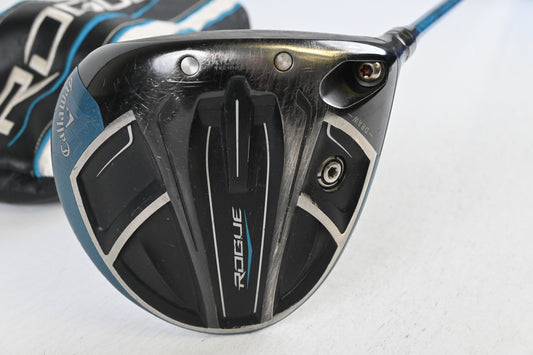 Callaway Rogue Draw Driver / 9 Degree / Stiff Flex Evenflow 65 Shaft