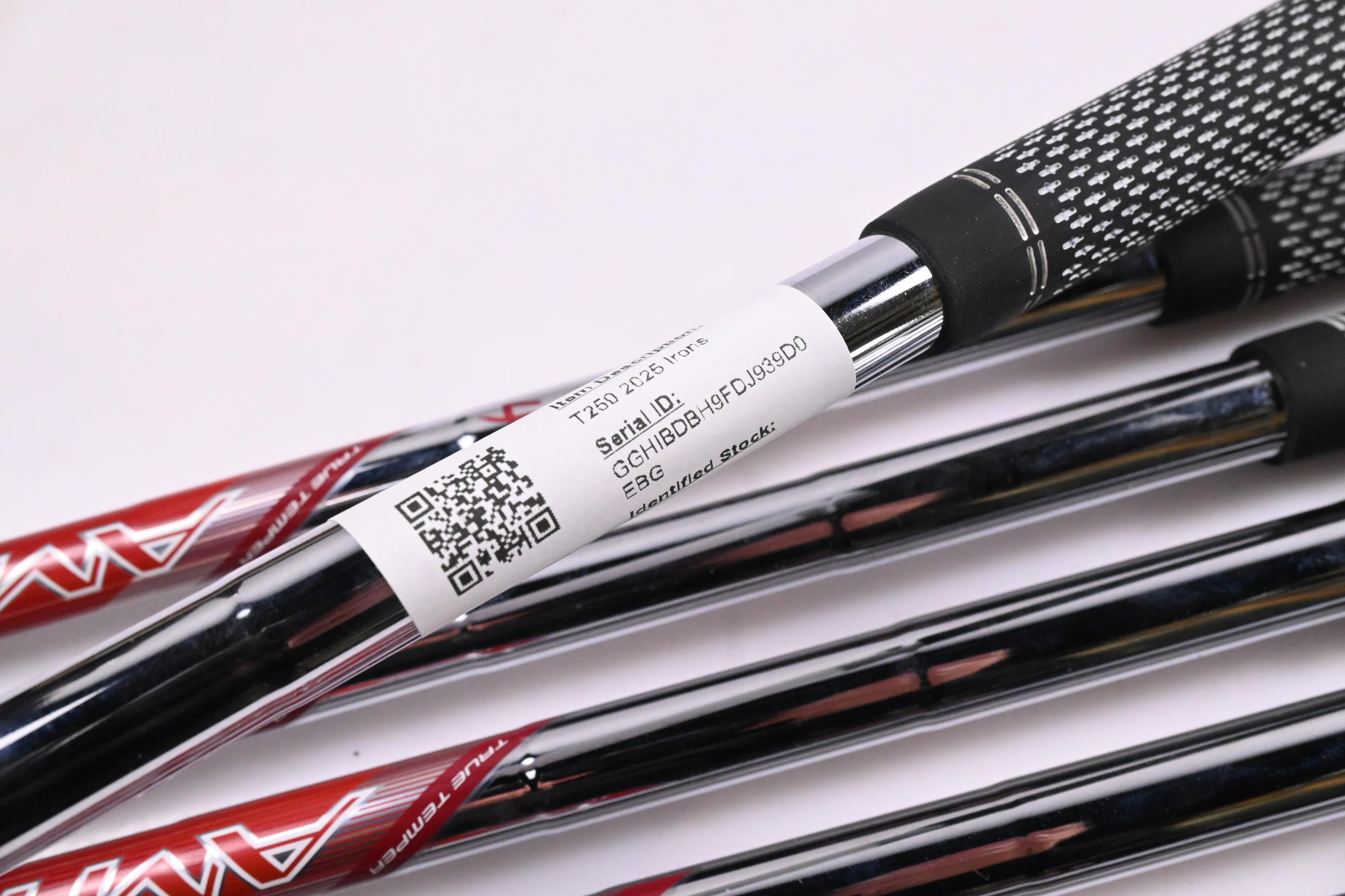 Titleist T250 2025 Irons / 4-PW / Stiff Flex AMT Red Shafts