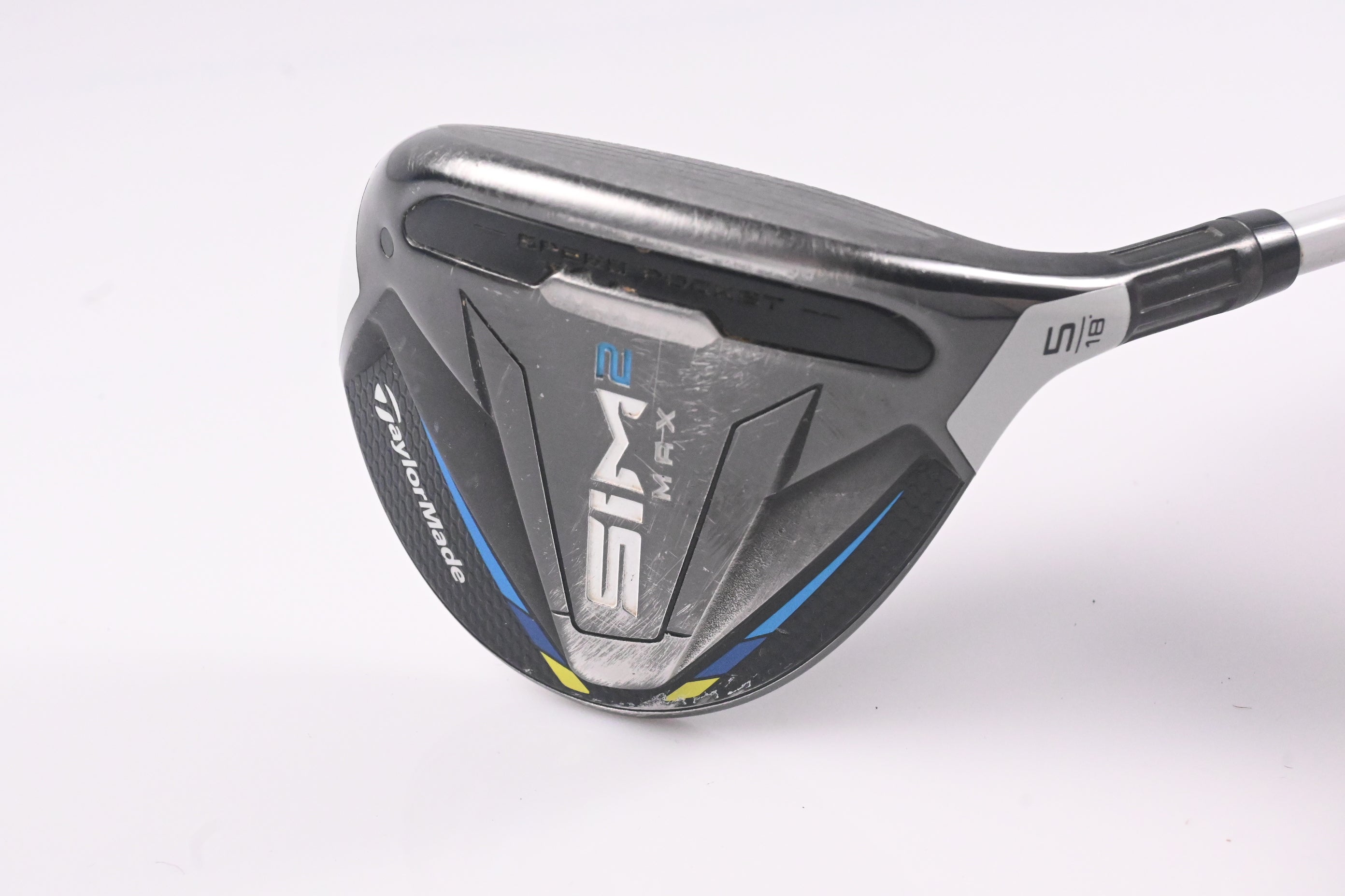 Ladies Taylormade SIM2 Max #5 Wood / 18 Degree / Ladies Flex Aldila NV 45 Shaft