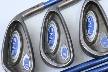 Ladies Ping G5 Irons / 5-PW+SW / Red Dot / Ladies Flex Ping ULT 50 Shafts