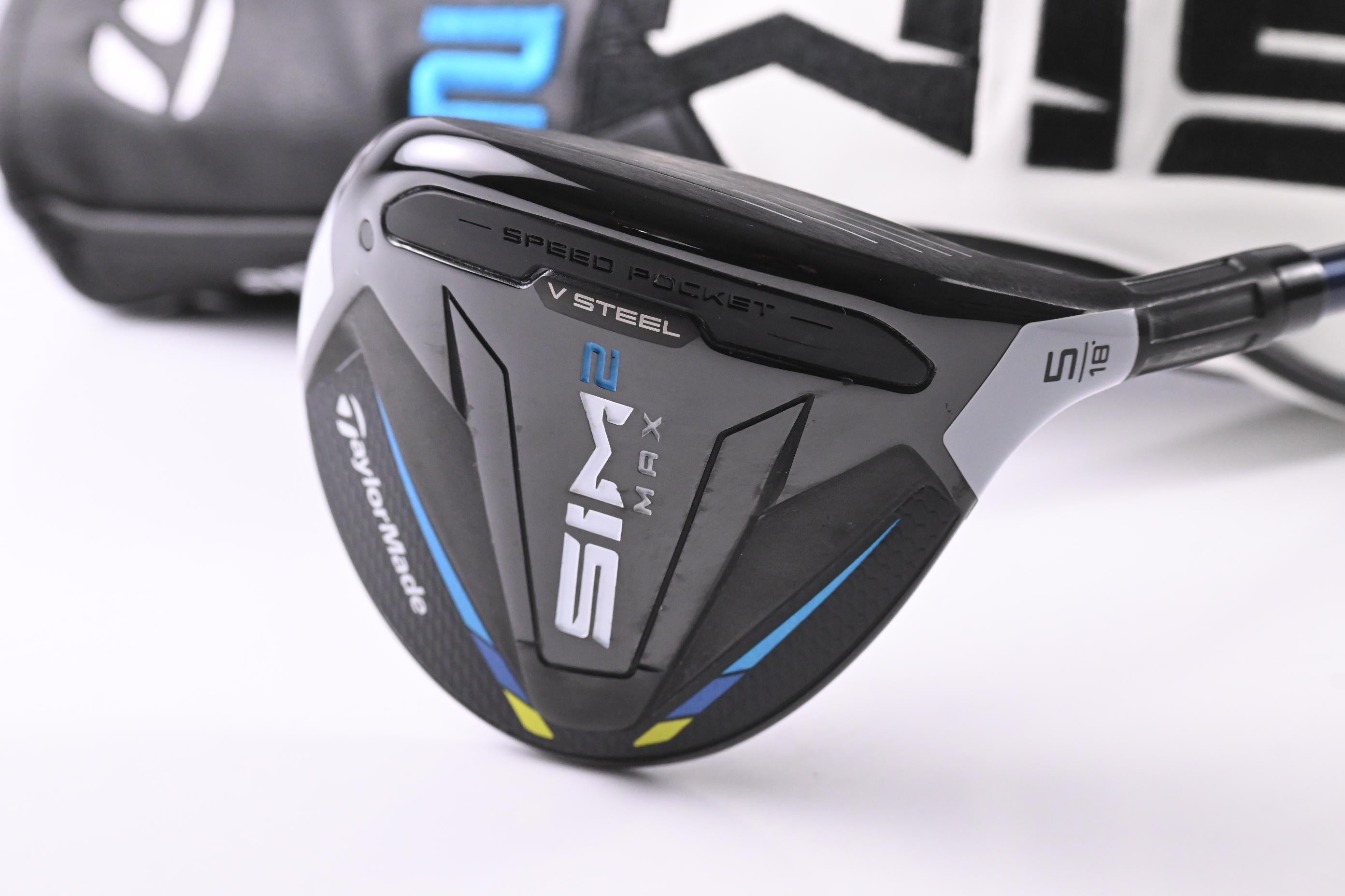 Taylormade SIM2 Max #5 Wood / 18 Degree / Stiff Flex Ventus Blue 6 Shaft