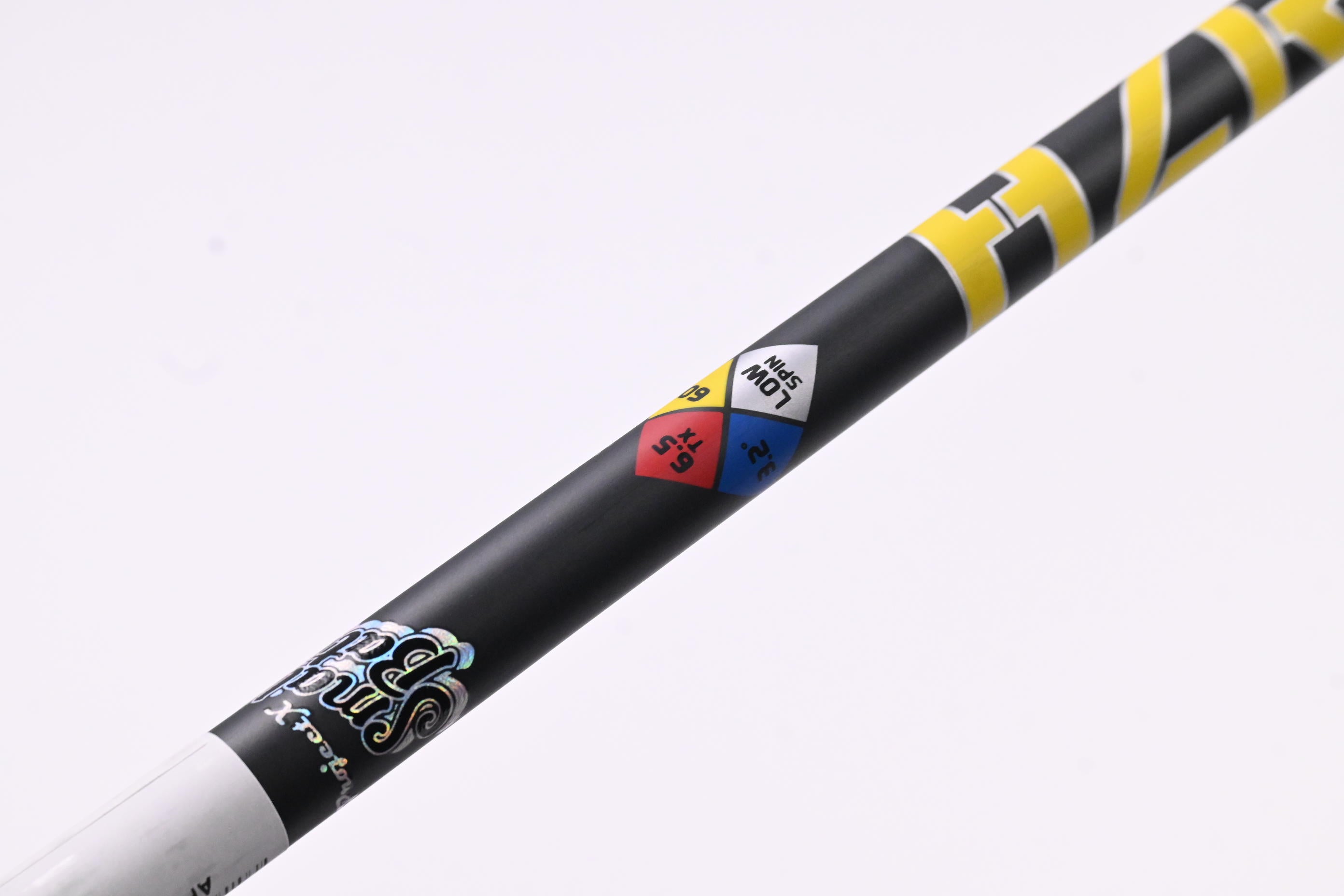 HZRDUS Smoke Yellow 60 Small Batch Driver Shaft / TX-Flex / .335" Tip / Uncut