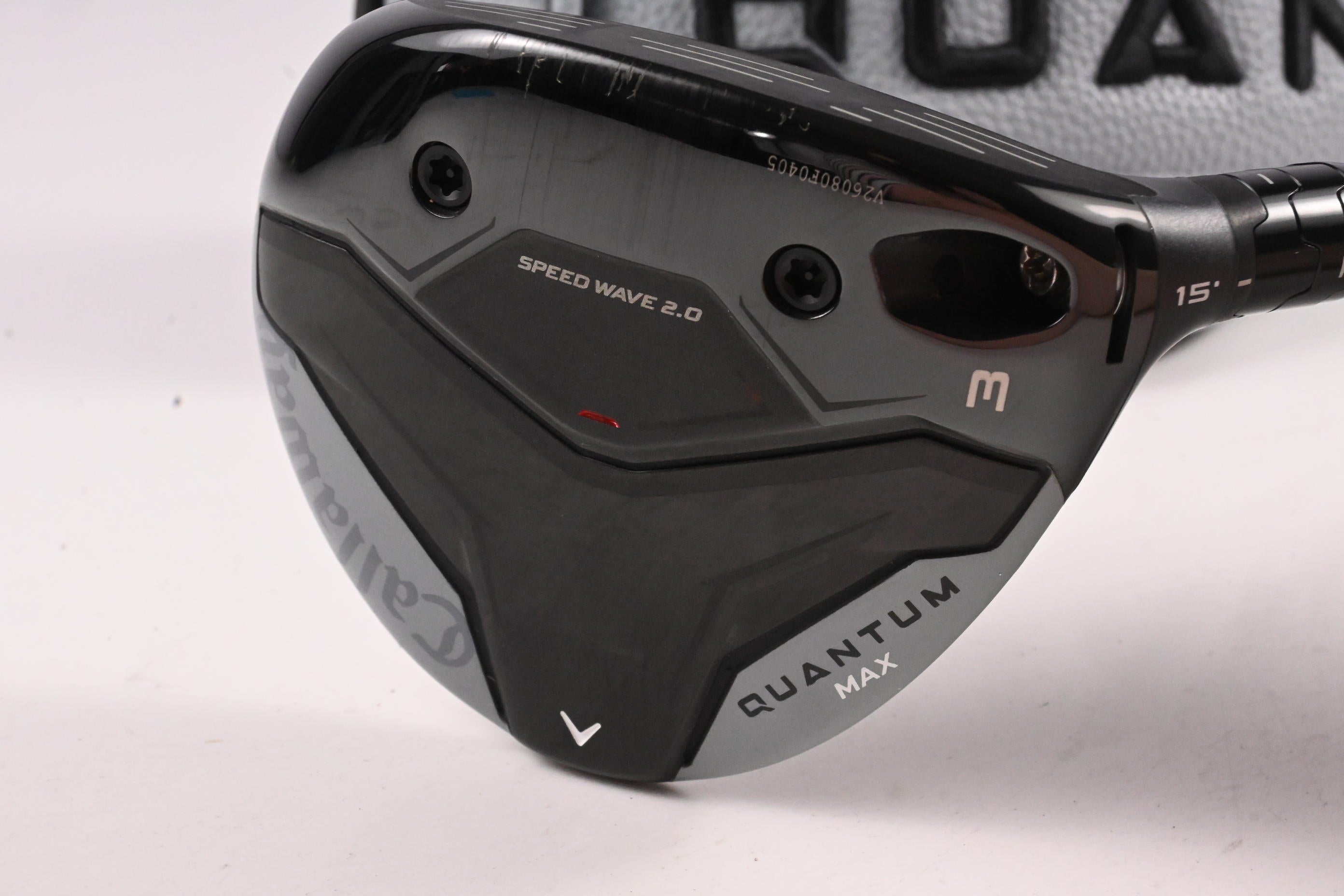 Callaway Quantum Max #3 Wood / 15 Degree / Regular Flex Denali Frost Silver 60