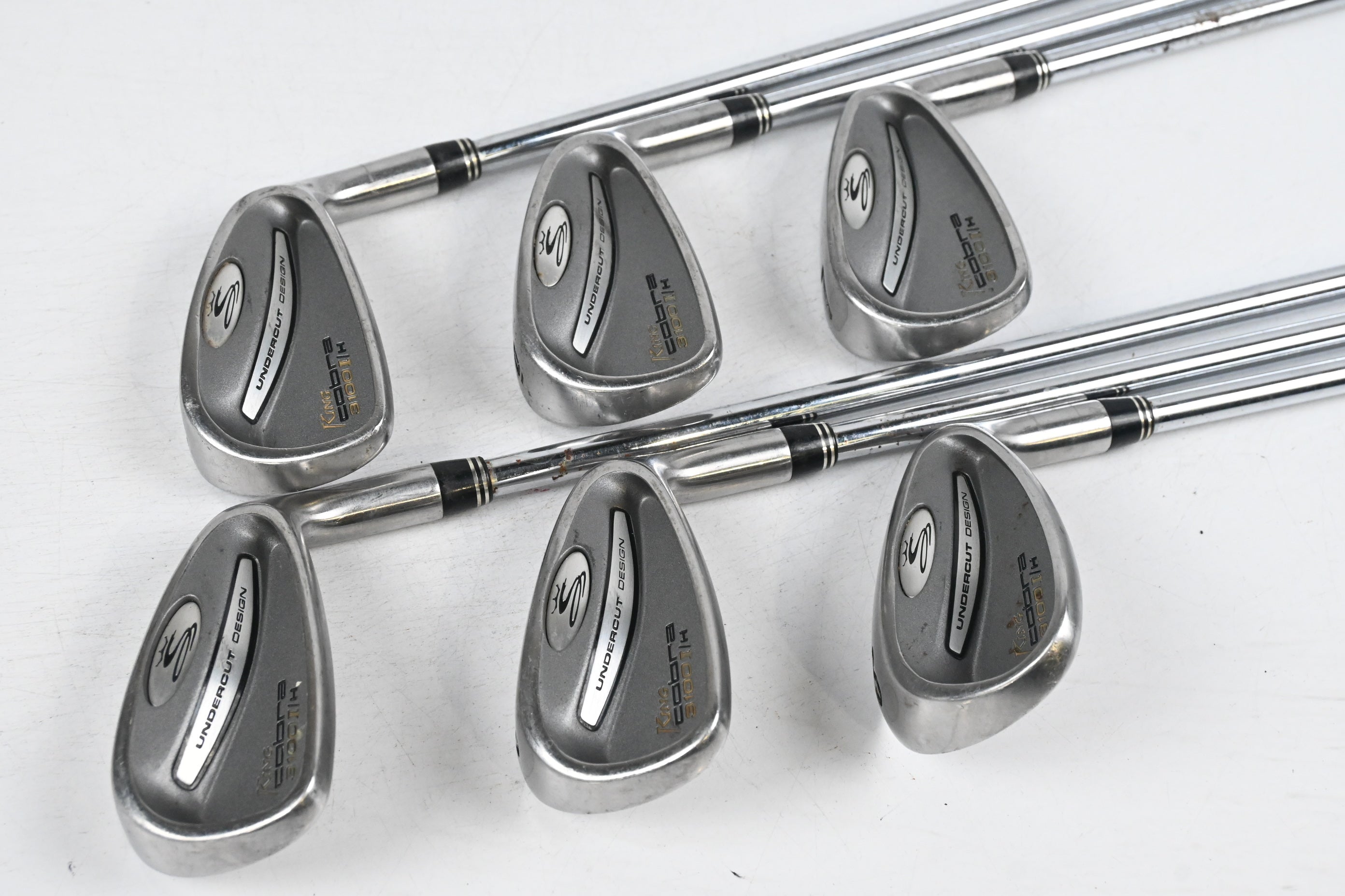 Cobra 3100 I/H Irons / 5-9+SW / Regular Flex N.S.Pro 1030H Shafts