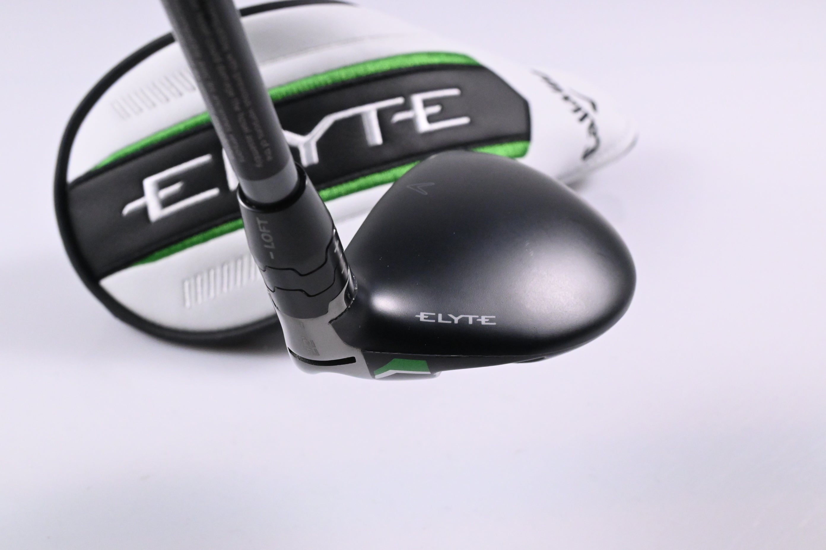Callaway Elyte #4 Hybrid / 22 Degree / Stiff Flex Denali Charcoal 70 Shaft