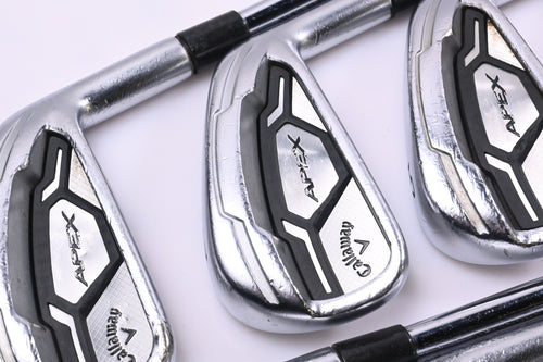 Callaway Apex CF16 Irons / 3-PW / Stiff Flex KBS Tour-V 110 Shafts