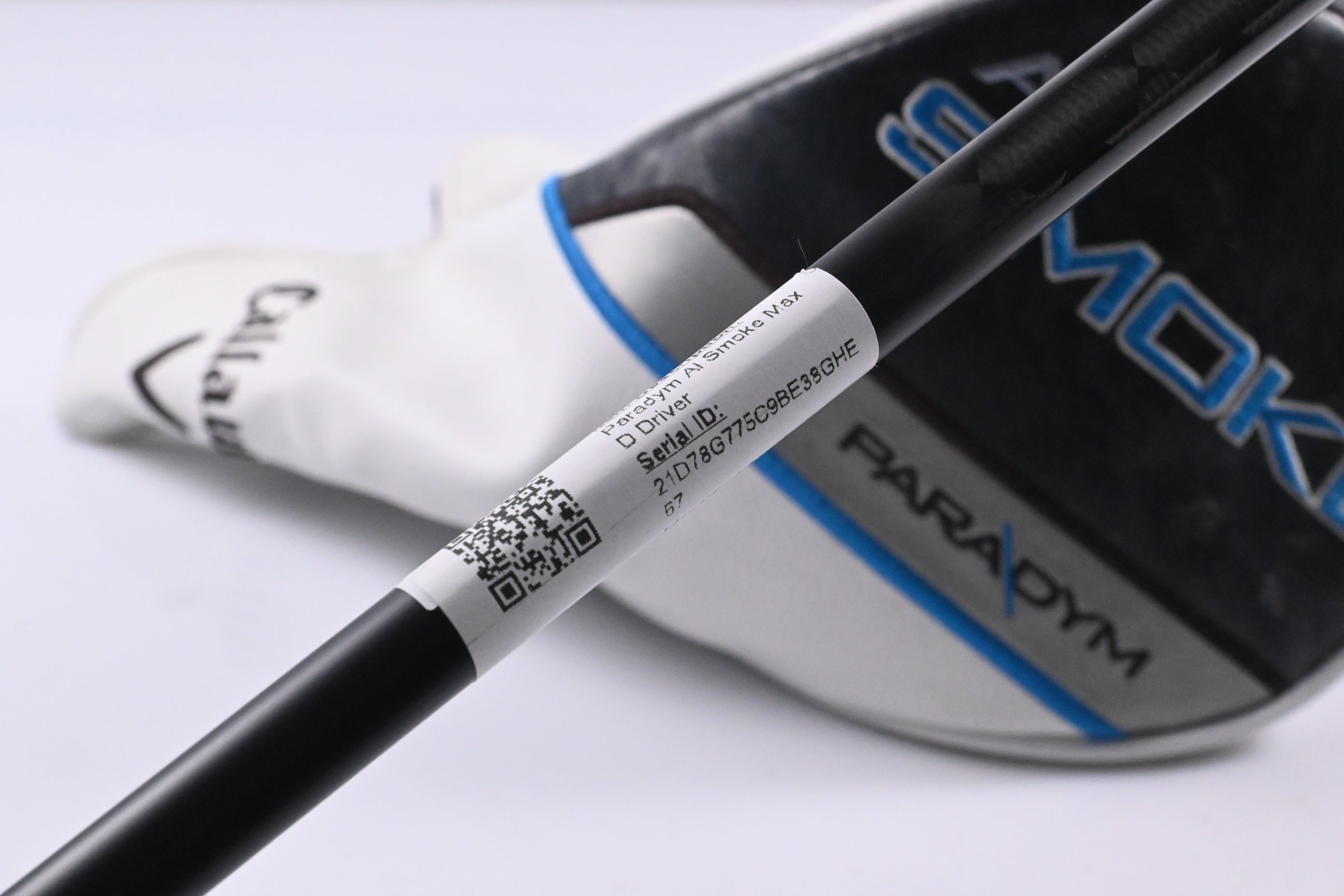 Callaway Paradym Ai Smoke Max D Driver / 10.5 Degree / Senior Flex Cypher 40