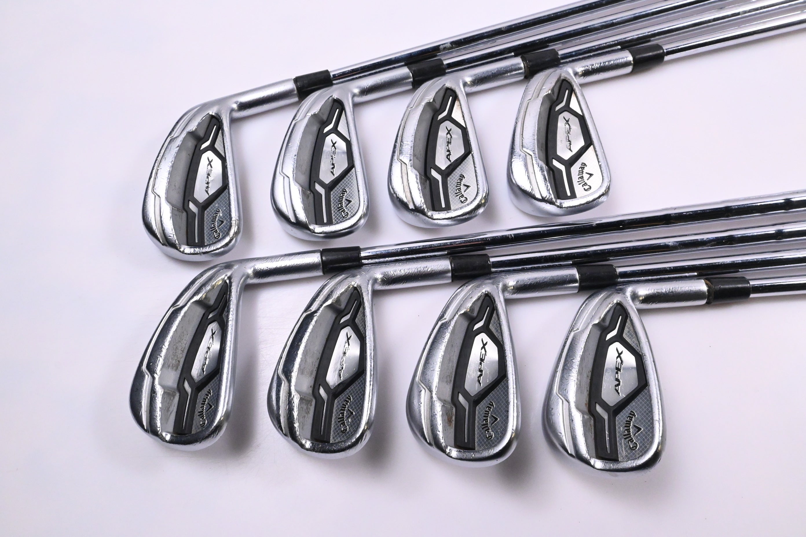 Callaway Apex CF16 Irons / 3-PW / Stiff Flex KBS Tour-V 110 Shafts