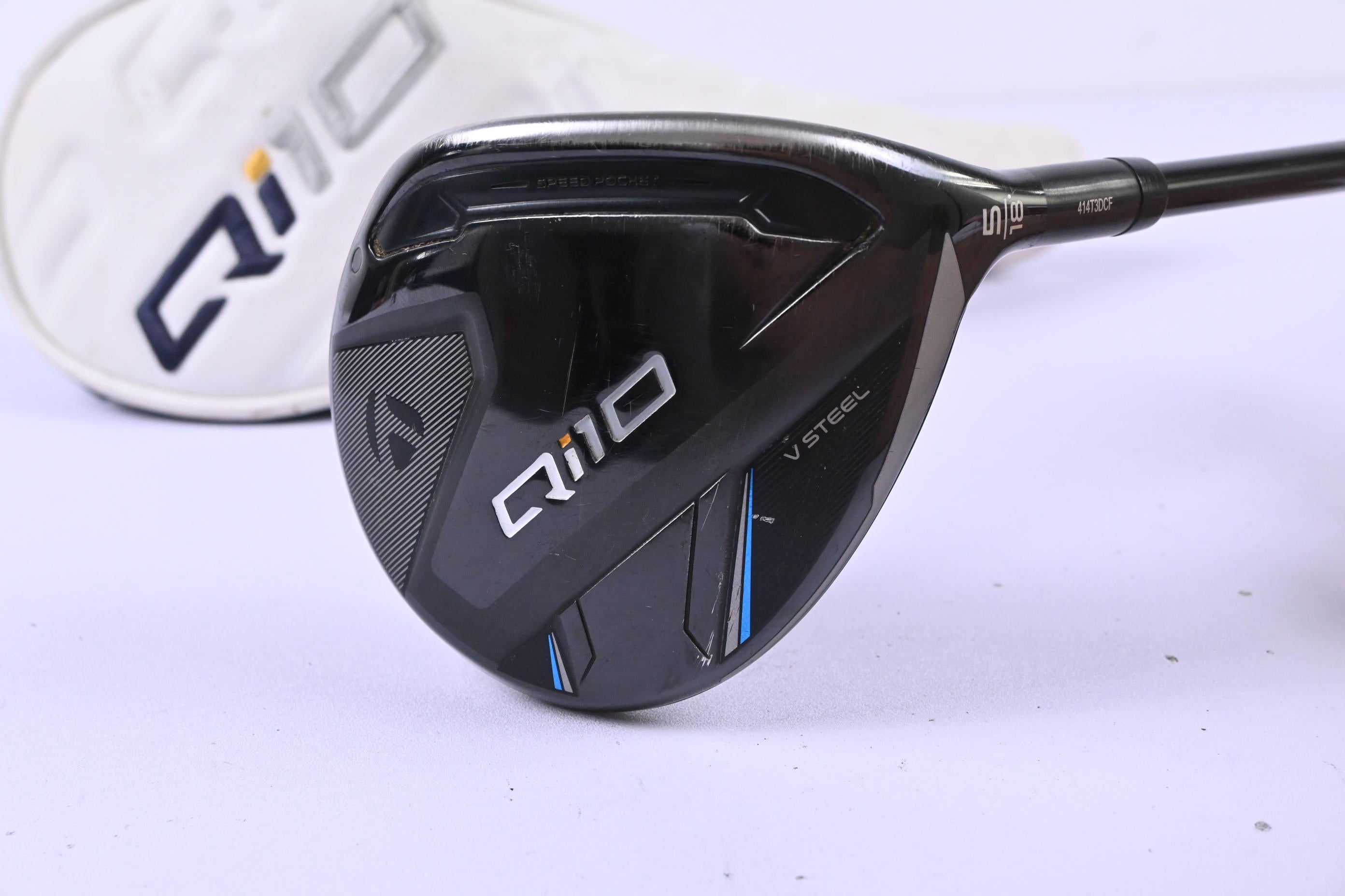 Taylormade Qi10 #5 Wood / 18 Degree / X-Flex Kai'li White 70 Shaft