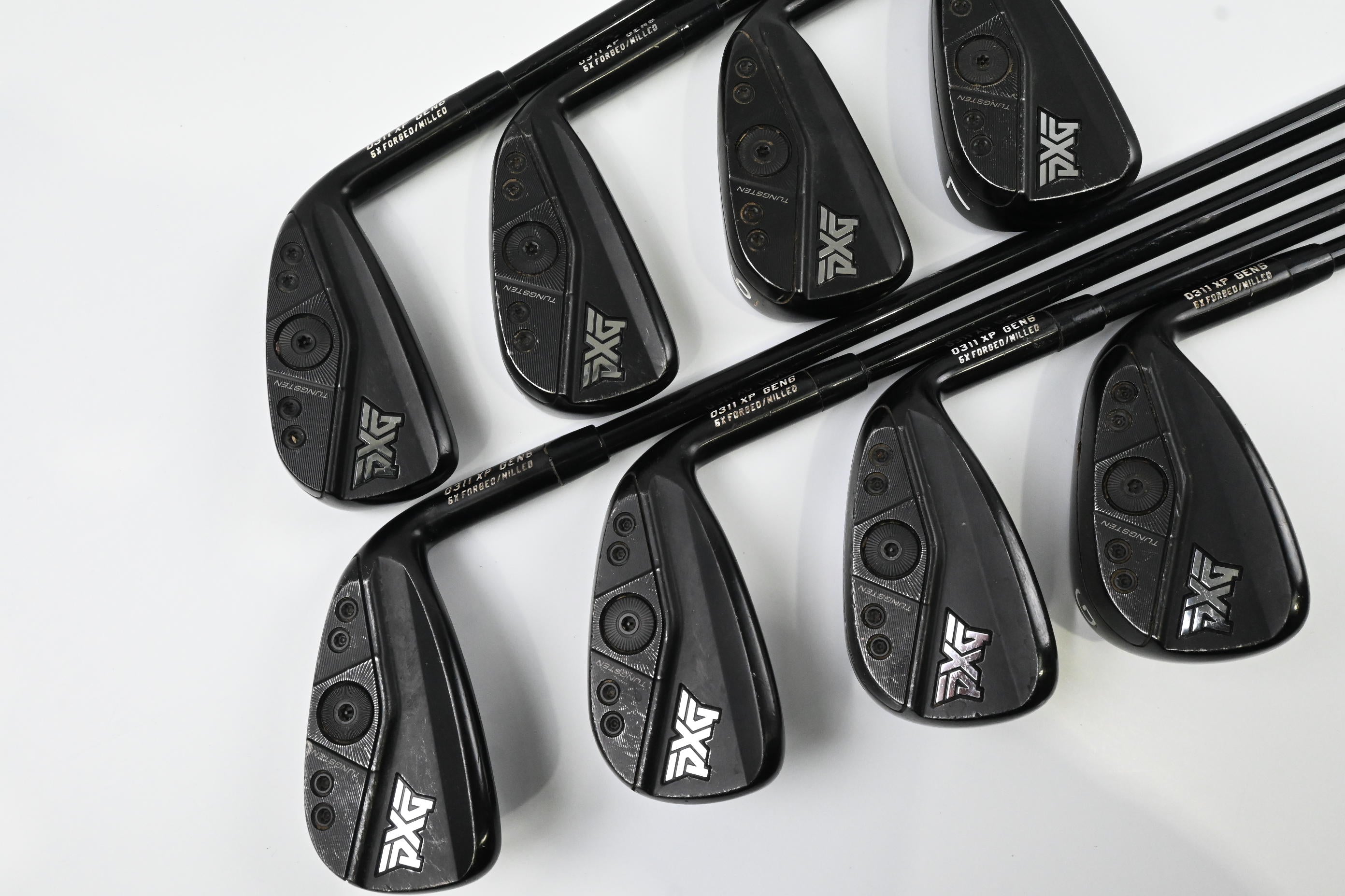 PXG 0311 XP Gen6 Irons / 4-PW+GW / Regular Flex MMT 65 Shafts