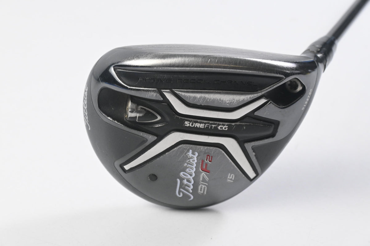 Titleist 917 F2 #3 Wood / 15 Degree / Stiff Flex Diamana S+ Blue 70 Shaft