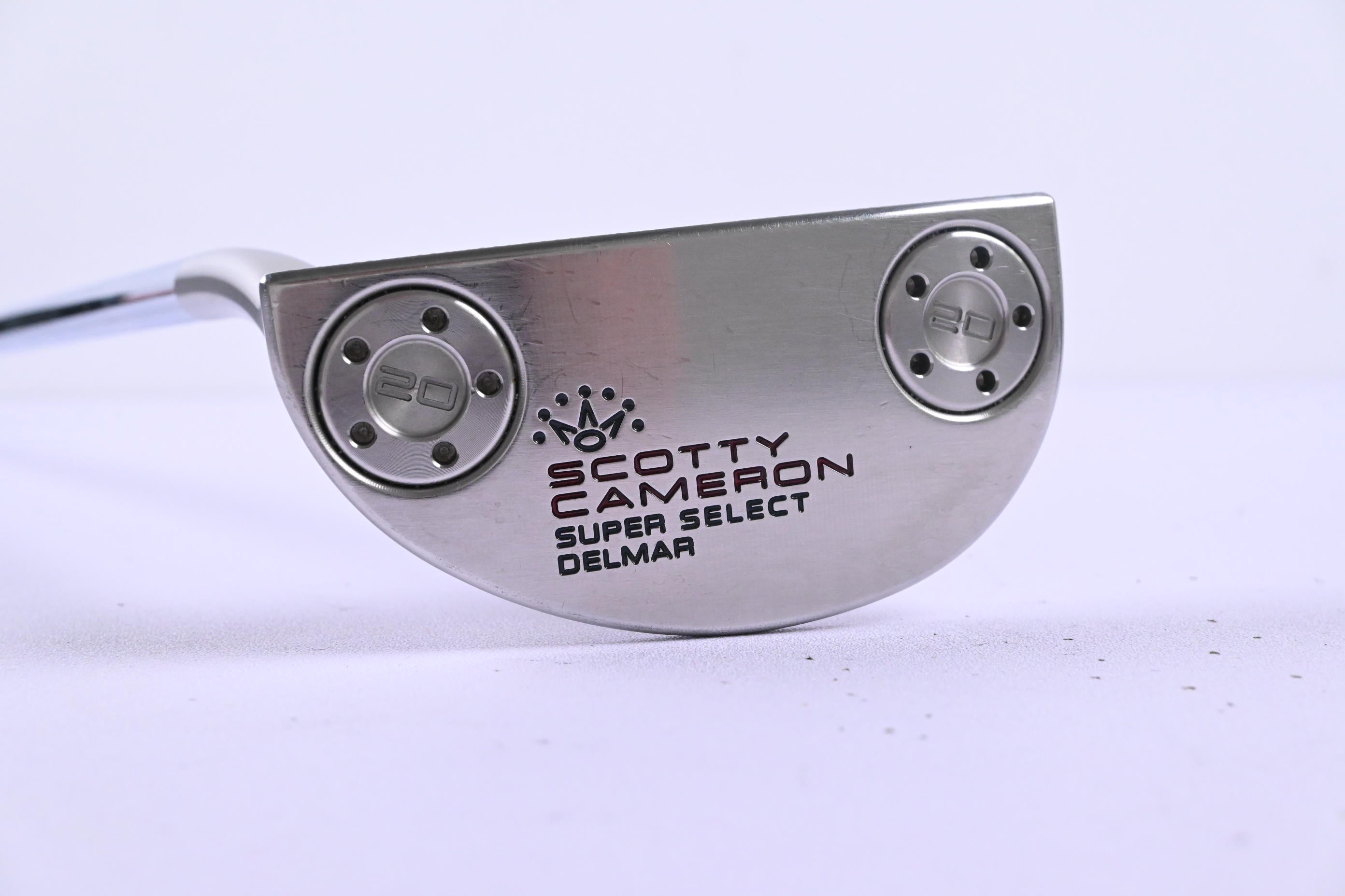 Left Hand Scotty Cameron Super Select Del Mar Putter / 33 Inch