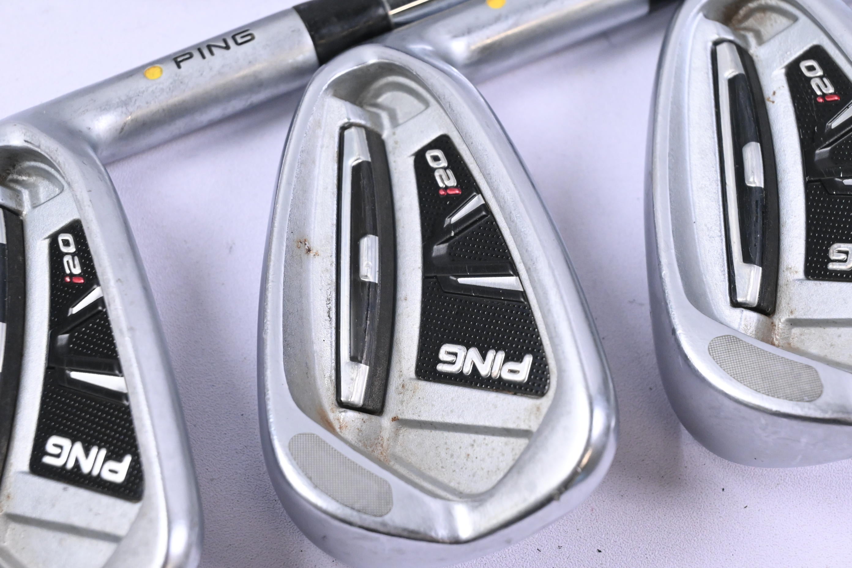 Ping i20 Irons / 5-9i / Yellow Dot / Stiff Flex Ping CFS Shafts