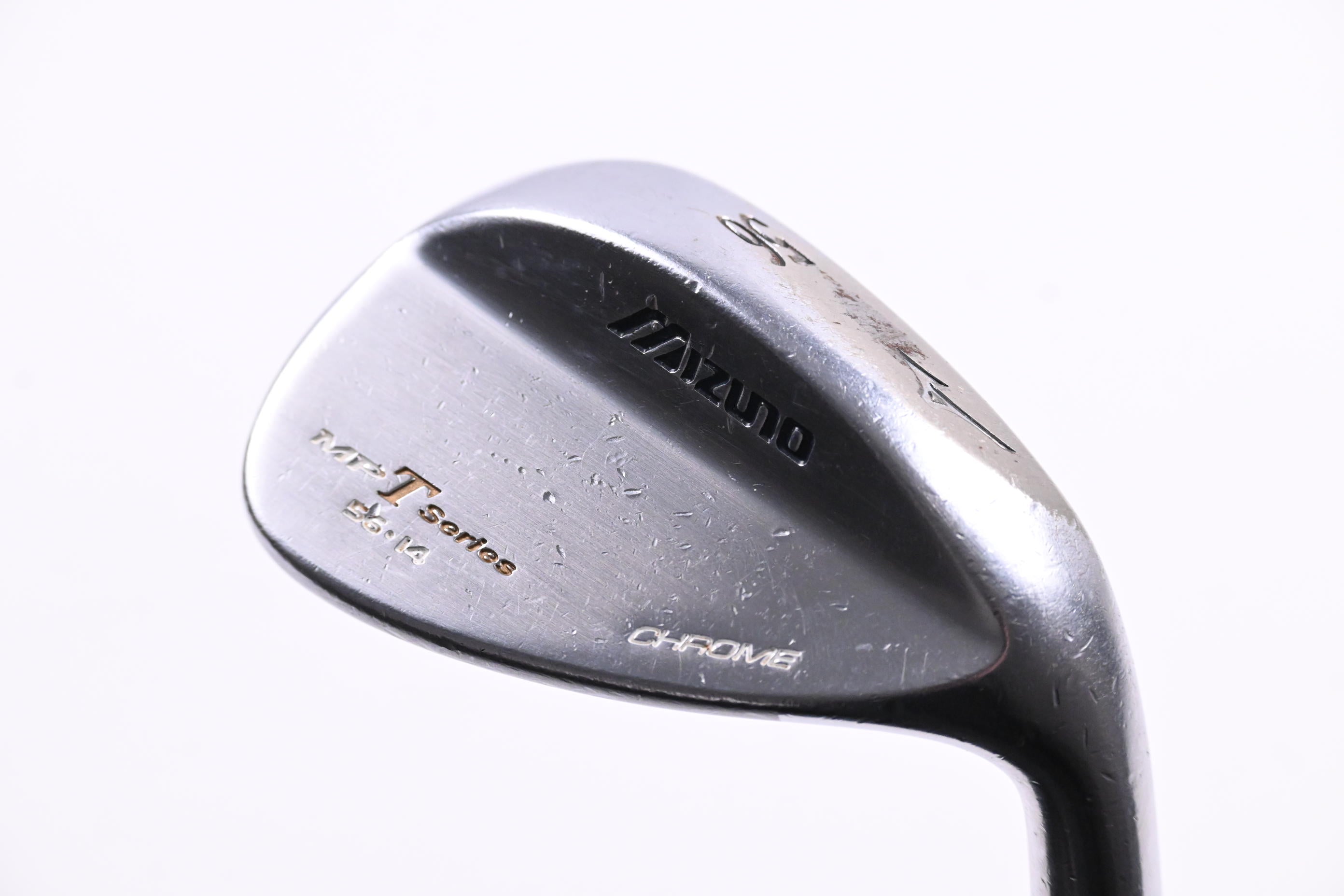 Mizuno MP T Series Chrome Sand Wedge / 56 Degree / Regular Flex Dynamic Gold