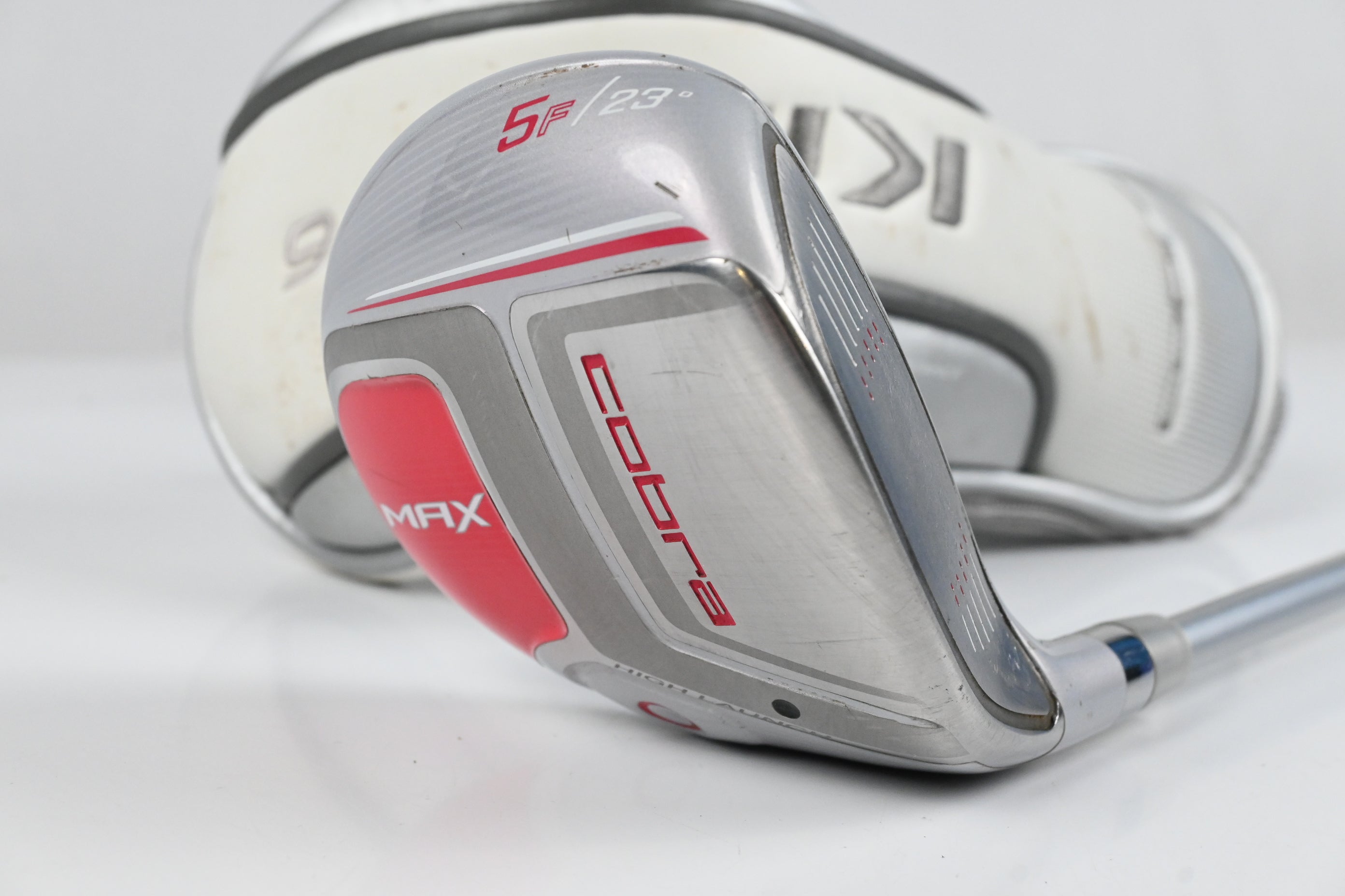 Ladies Cobra Max #5 Wood / 23 Degree / Ladies Flex Matrix Ozik MFS White Tie 50