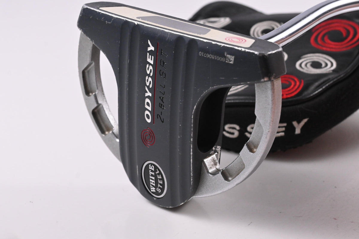 Odyssey White Steel SRT 2-Ball Putter / 35 Inch