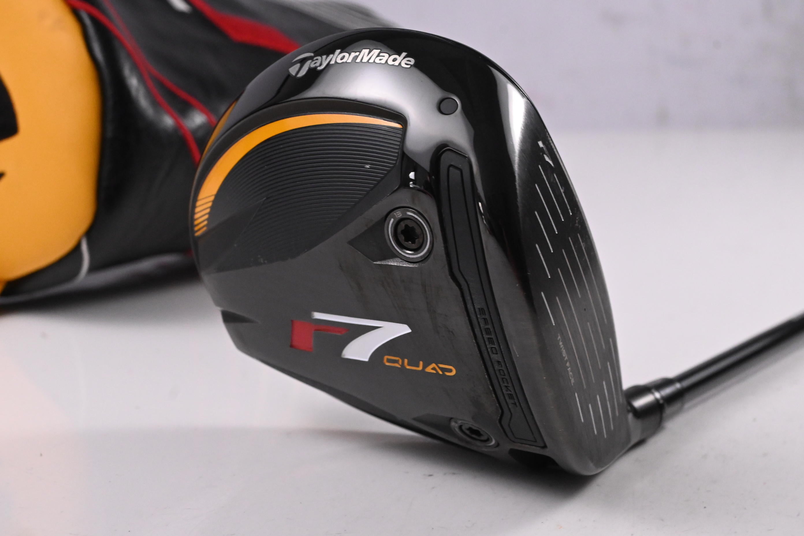 Taylormade R7 Quad Mini Driver / 13.5 Degree / Stiff Flex Fujikura Speeder 6 Shaft