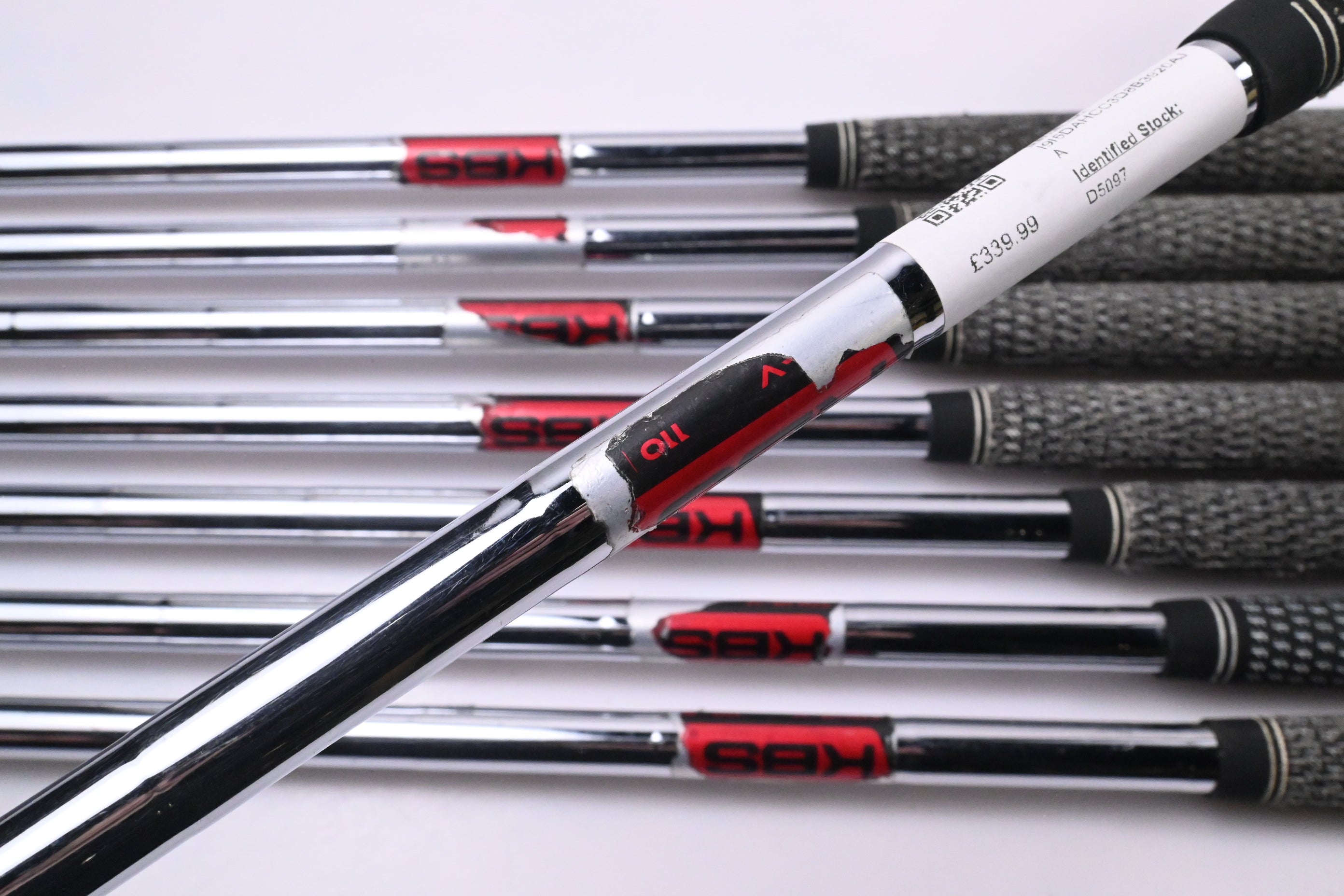 Callaway Apex CF16 Irons / 3-PW / Stiff Flex KBS Tour-V 110 Shafts