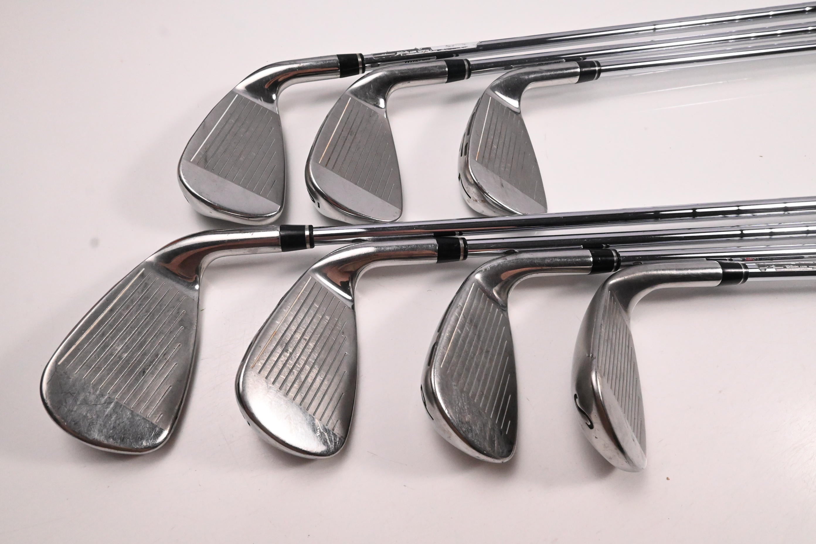 Left Hand Wilson D7 Irons / 5-PW+SW / Regular Flex KBS Tour 80 Shafts
