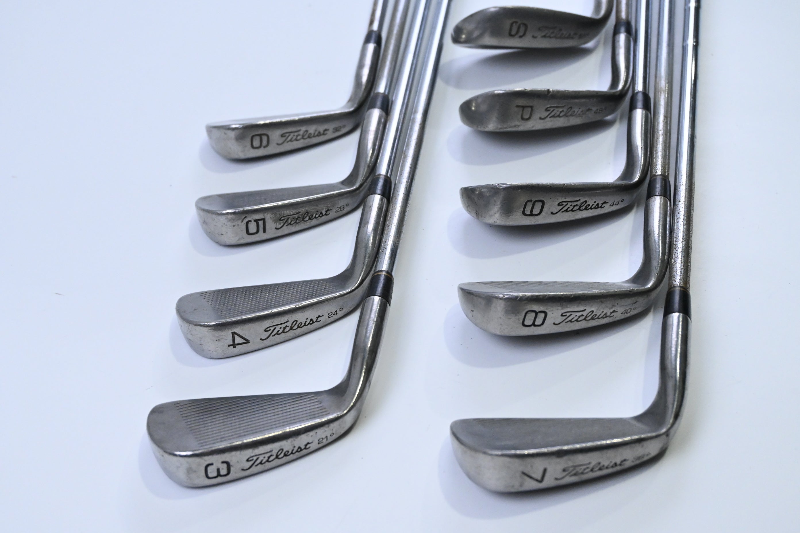 Titleist DCI Gold Irons / 3-PW+SW / Regular Flex Titleist MS-20