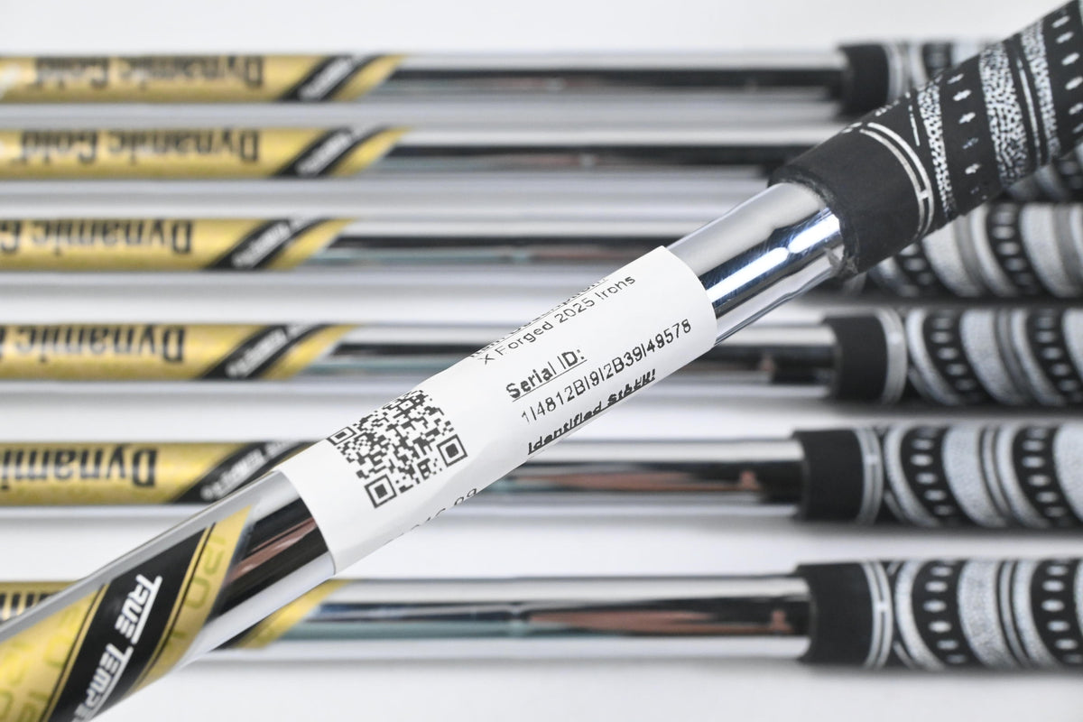 Callaway X Forged 2025 Irons / 4-PW / Stiff Flex Dynamic Gold Tour Issue 120