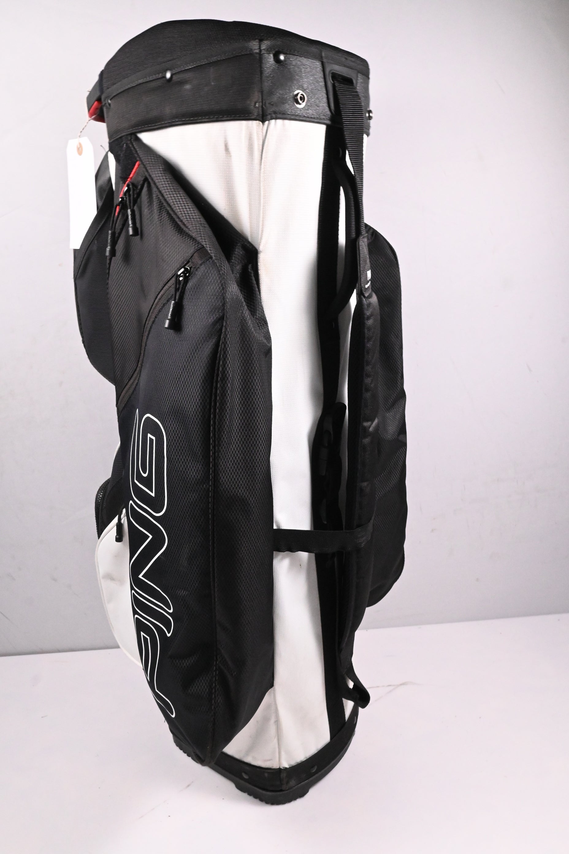 Ping Traverse Cart Bag / 14-Way Divider / Black,White & Red