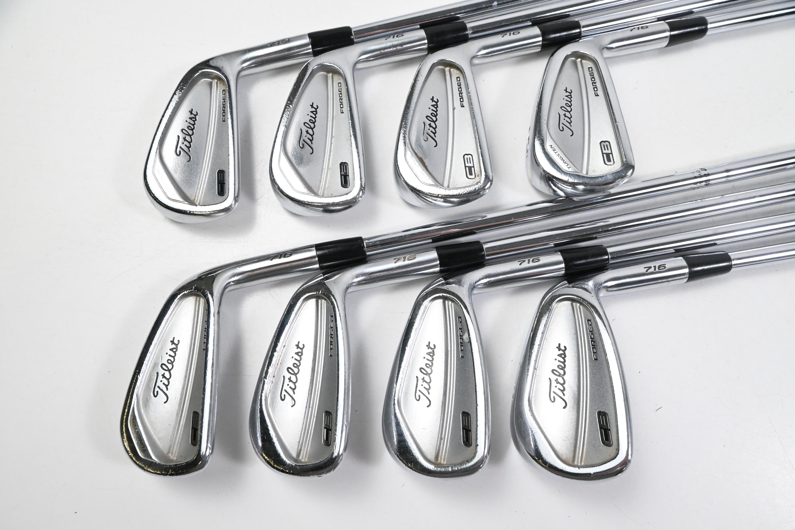 Titleist 716 CB Irons / 3-PW / Stiff Flex Dynamic Gold S300 Shafts