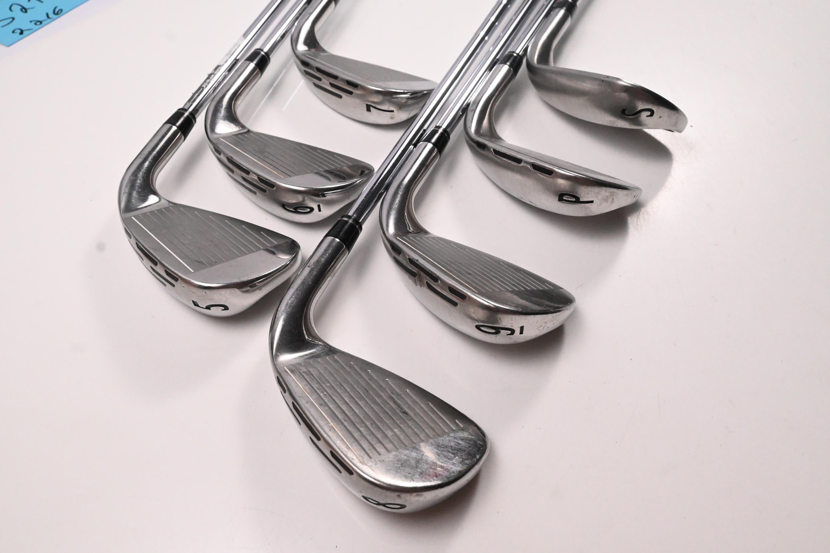 Left Hand Wilson D7 Irons / 5-PW+SW / Regular Flex KBS Tour 80 Shafts