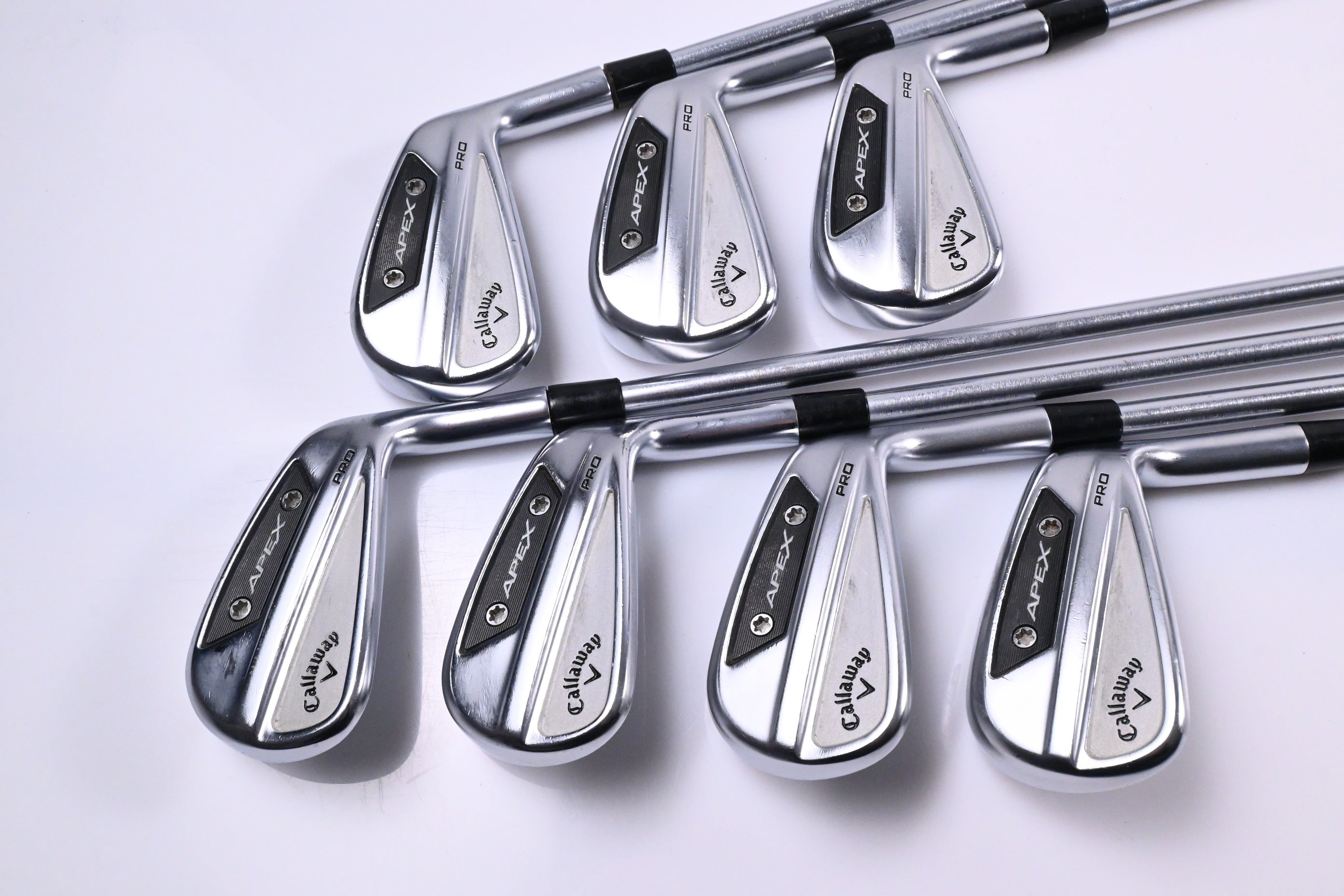 Callaway Apex Pro 24 Irons / 4-PW / Regular Flex Project X IO 105 Shafts