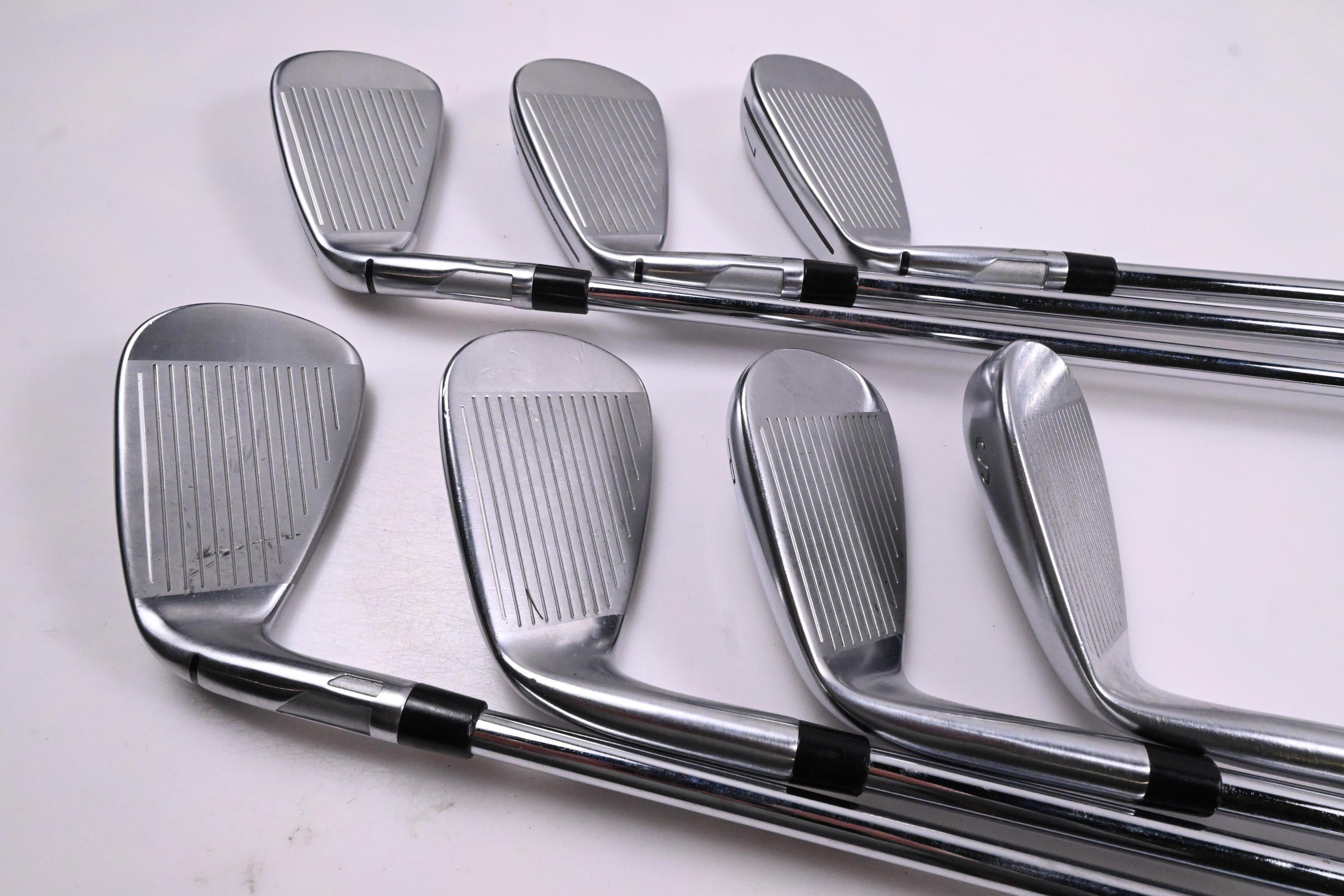 Taylormade Qi Irons / 5-PW+SW / Stiff Flex KBS MAX MT 85 Shafts
