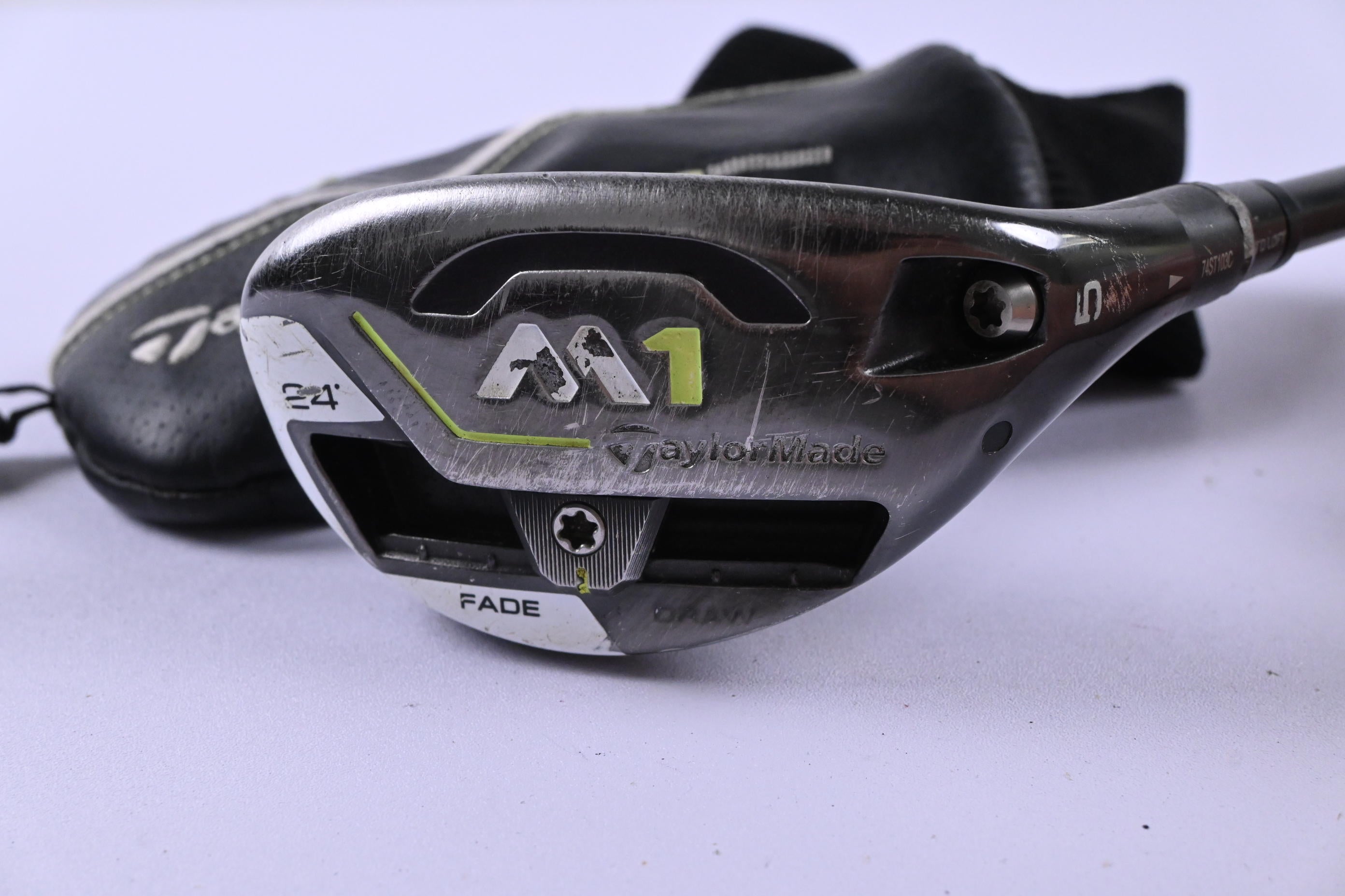 Taylormade M1 2017 #5 Hybrid / 24 Degree / Regular Flex Kuro Kage Silver 80