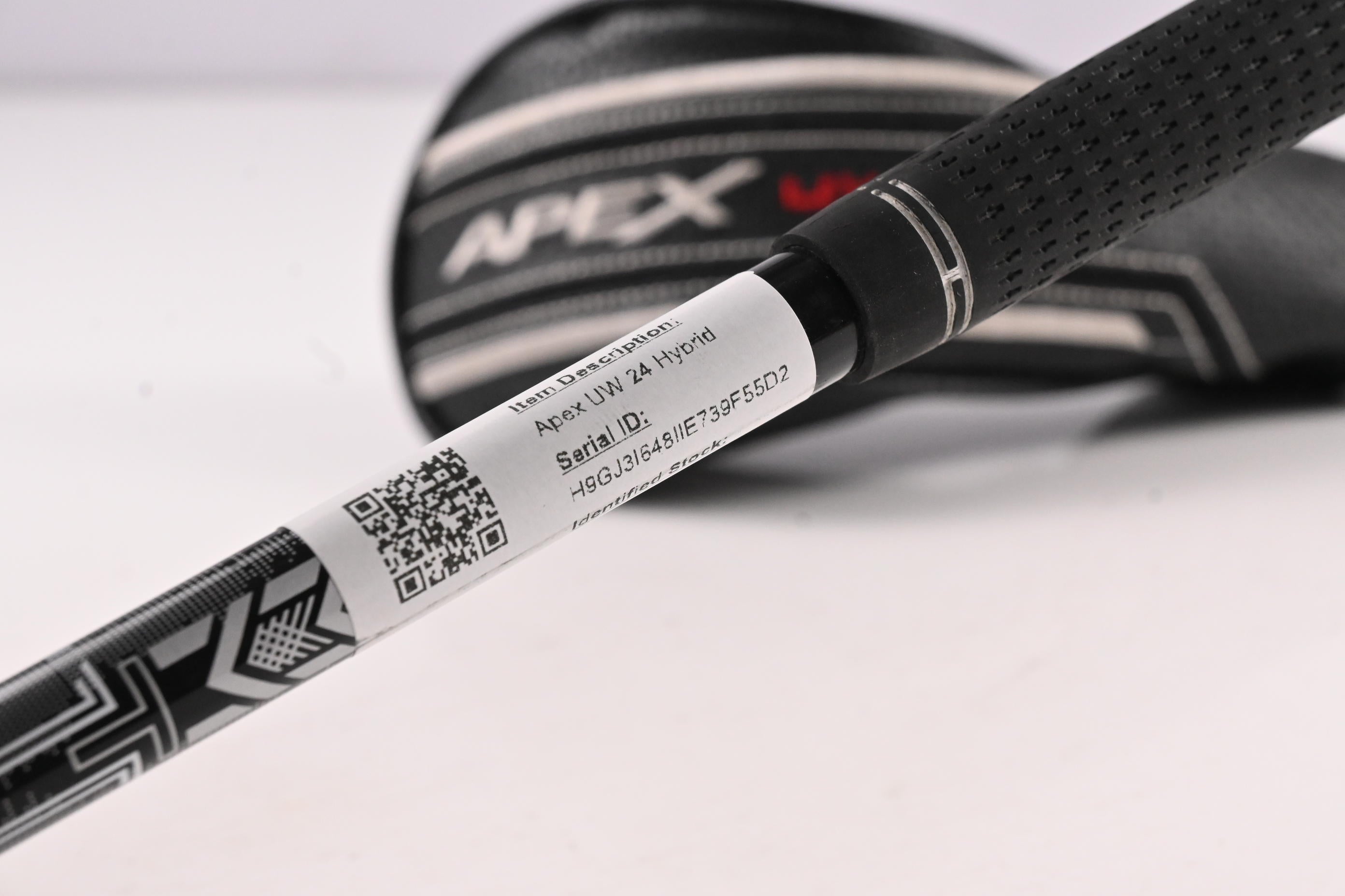 Callaway Apex UW 24 #3 Hybrid / 19 Degree / Stiff Flex MMT 70 Shaft
