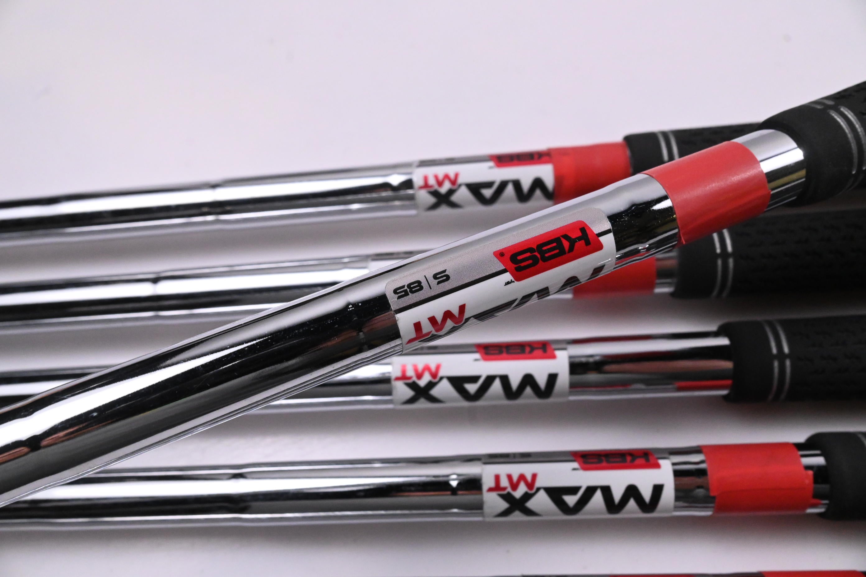 Taylormade Qi Irons / 5-PW+SW / Stiff Flex KBS MAX MT 85 Shafts
