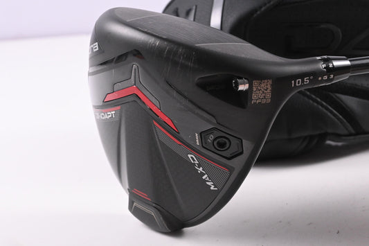 Cobra DS-Adapt MAX-D Driver / 10.5 Degree / Stiff Flex Denali Black 60 Shaft