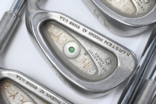 Ping Eye 2 Irons / 3-PW+SW / Green Dot / Regular Flex Ping KT Shafts