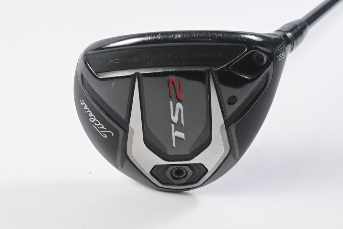 Titleist TS2 #3 Wood / 16.5 Degree / Stiff Flex Diamana M+ Red 60 Shaft
