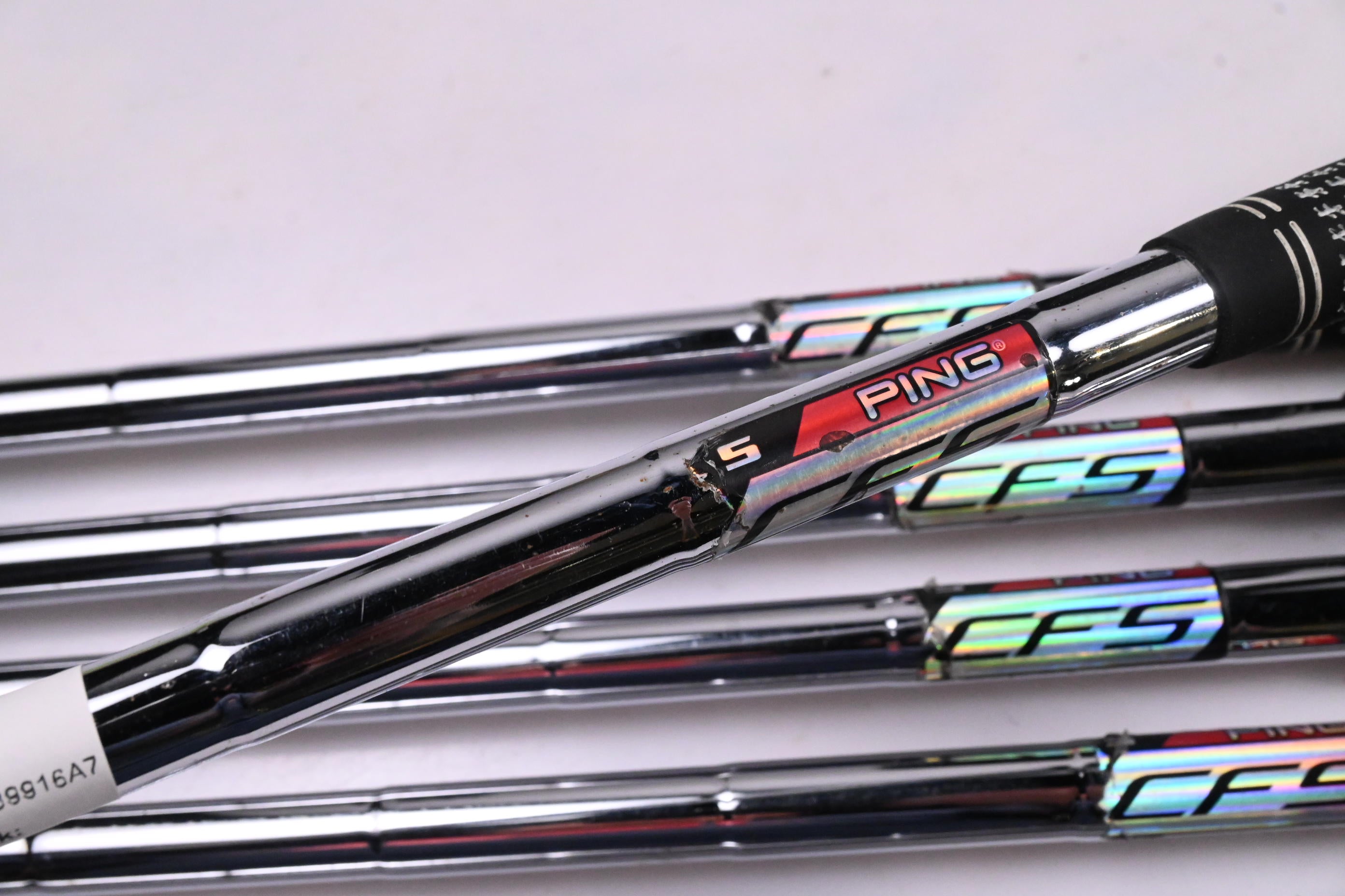 Ping i25 Irons / 4-PW / Black Dot / Stiff Flex Ping CFS Shafts