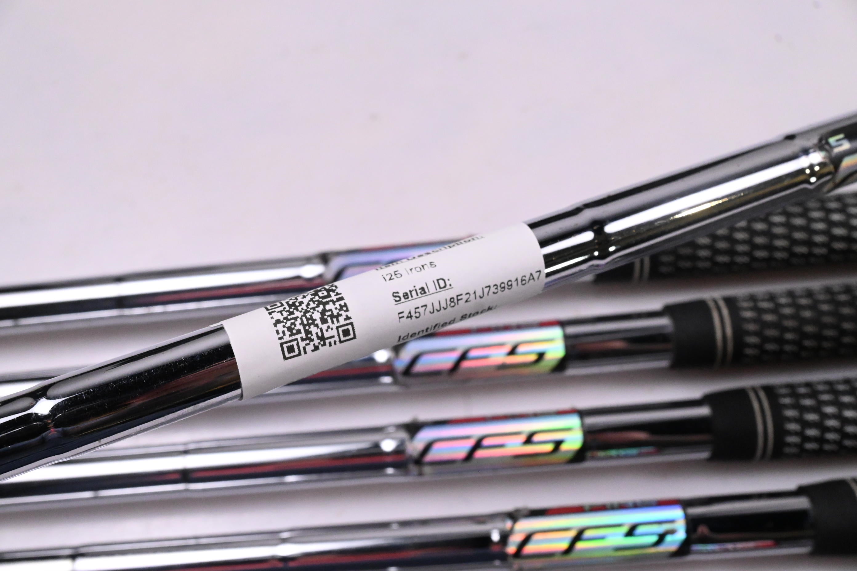Ping i25 Irons / 4-PW / Black Dot / Stiff Flex Ping CFS Shafts