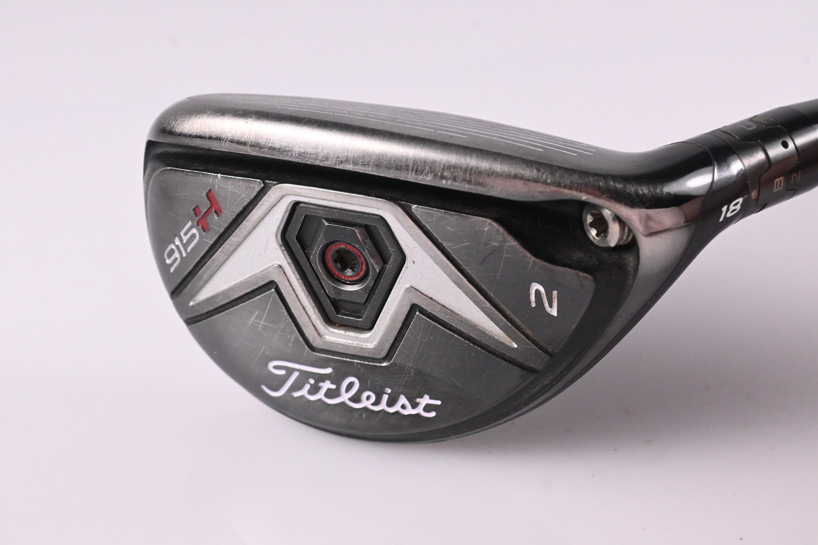 Titleist 915H #2 Hybrid / 18 Degree / Stiff Flex Aldila Rogue Black 85 Shaft