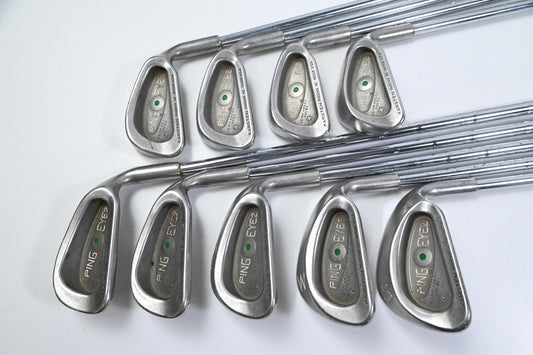 Ping Eye 2 Irons / 3-PW+SW / Green Dot / Regular Flex Ping KT Shafts