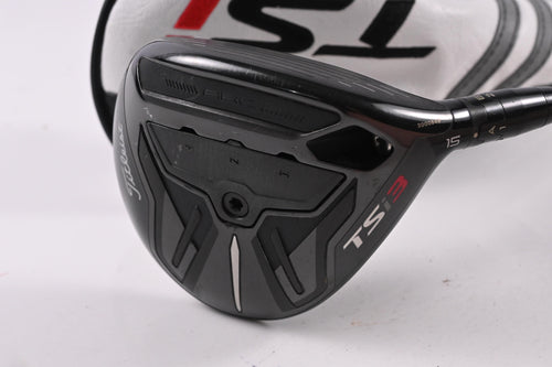 Titleist TSi3 #3 Wood / 15 Degree / Stiff Flex HZRDUS Smoke Black RDX 70 Shaft