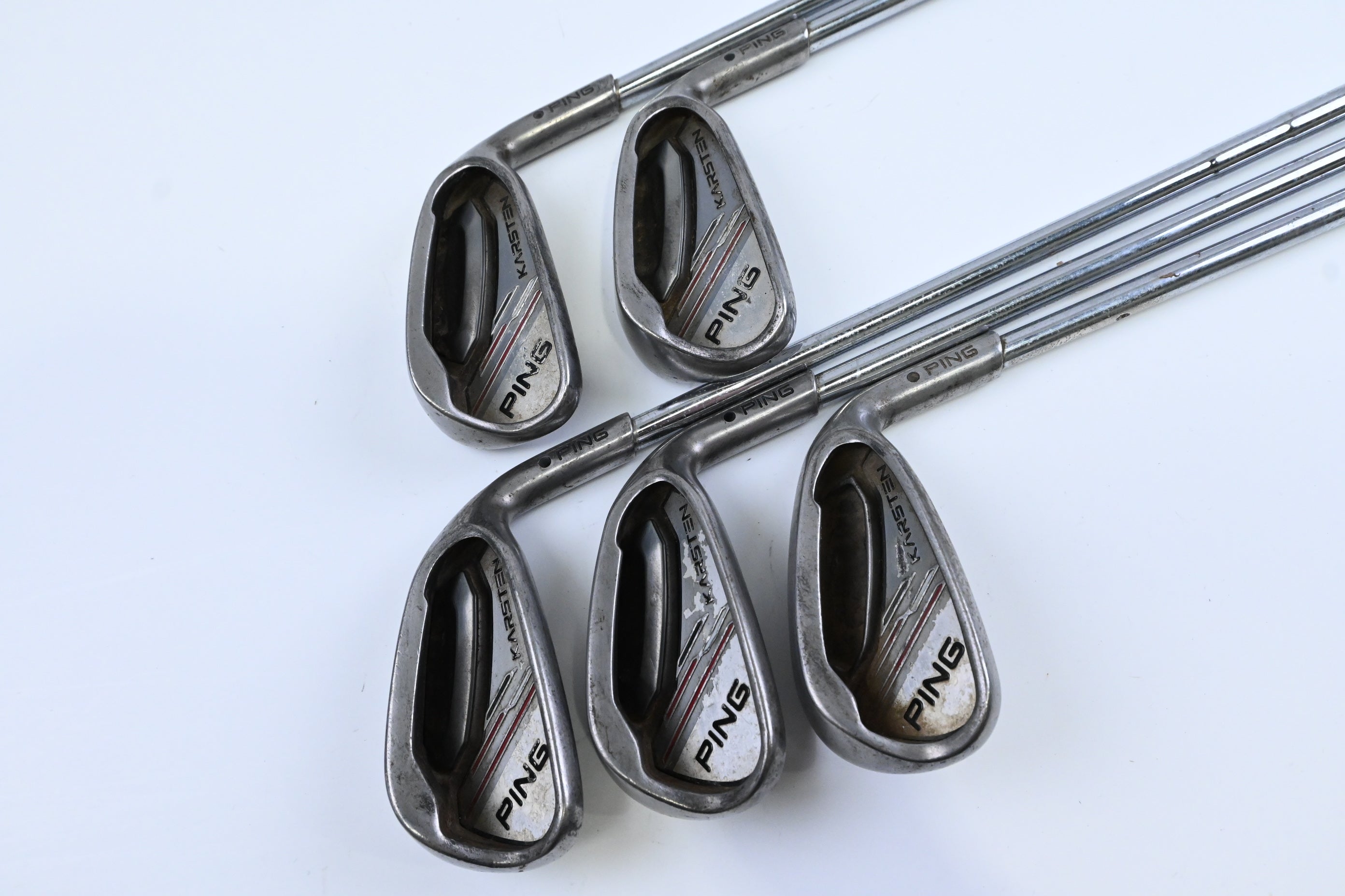 Ping Karsten 2014 Irons / 6-PW / Black Dot / Regular Flex Ping CFS Distance