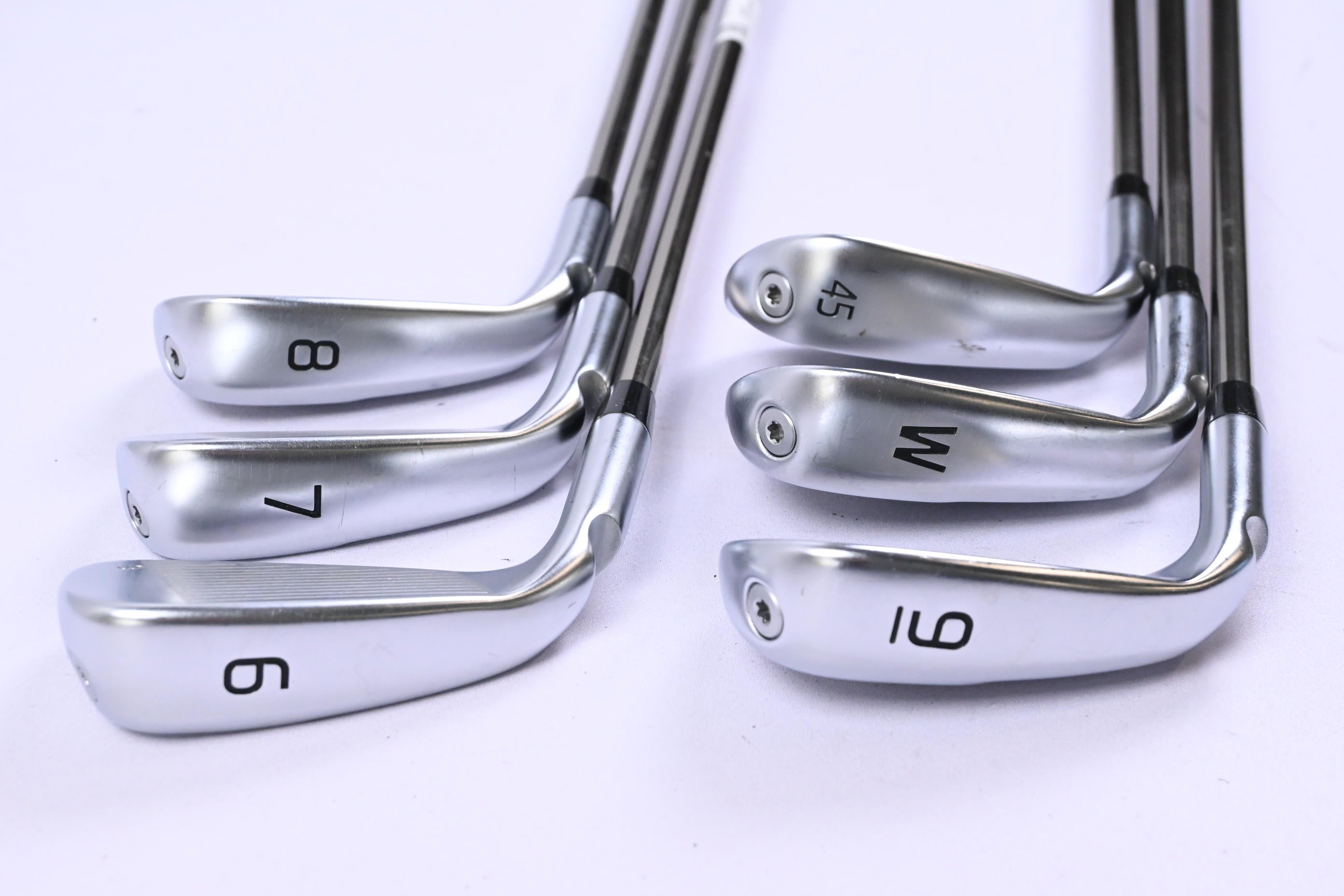 Ping G430 Irons / 6-PW+GW / Green Dot / Regular Flex Recoil ES 780 Shafts