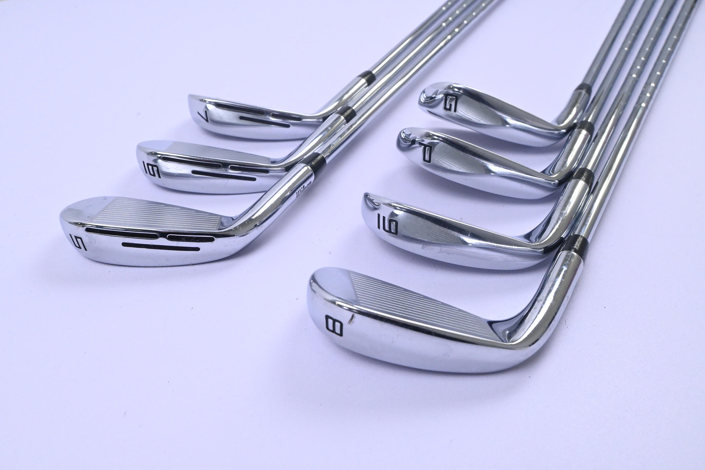 Wilson Dynapwr 2023 Forged Irons / 5-PW+GW / Regular Flex KBS Tour Lite Shafts